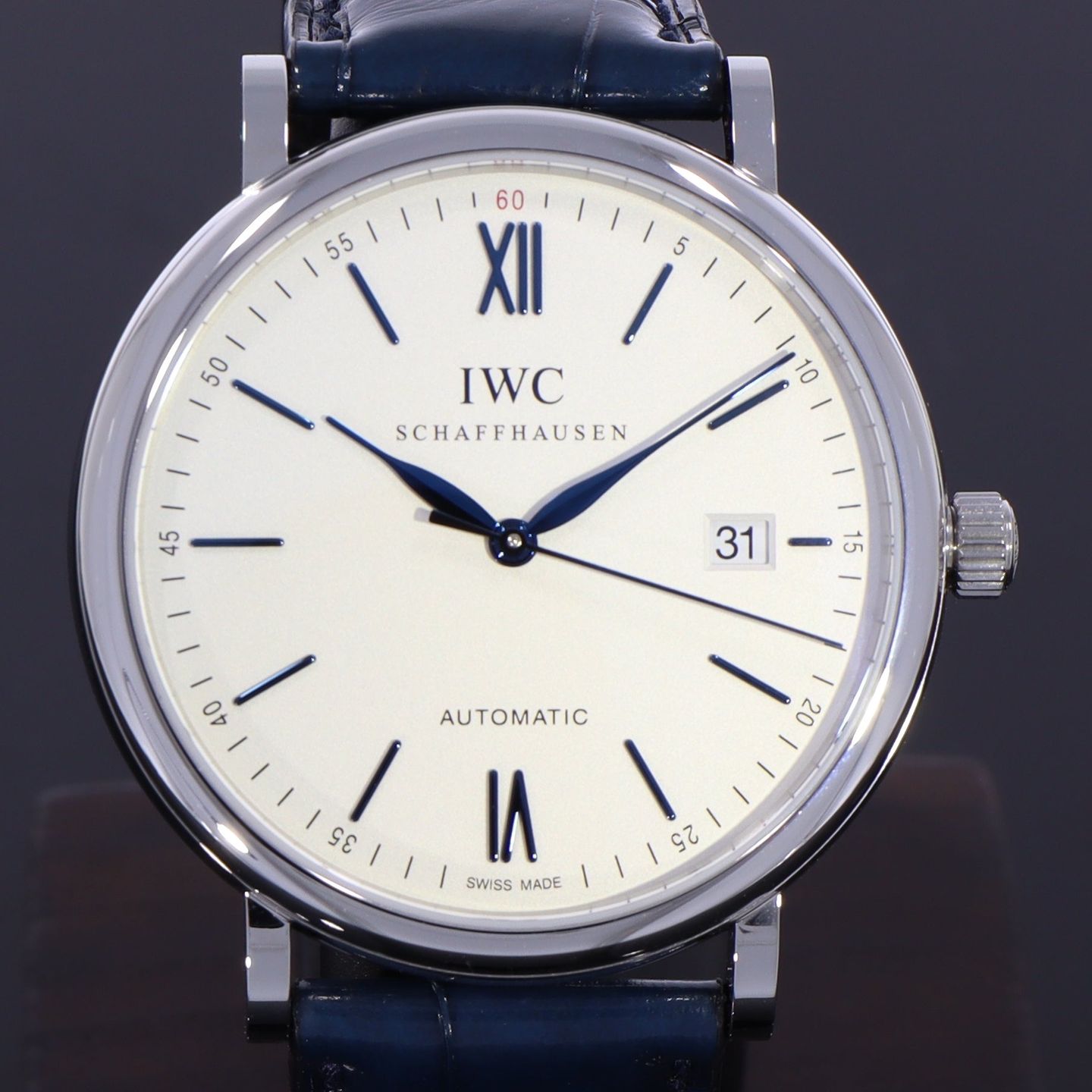 IWC Portofino Automatic IW356527 (2023) - White dial 40 mm Steel case (1/8)