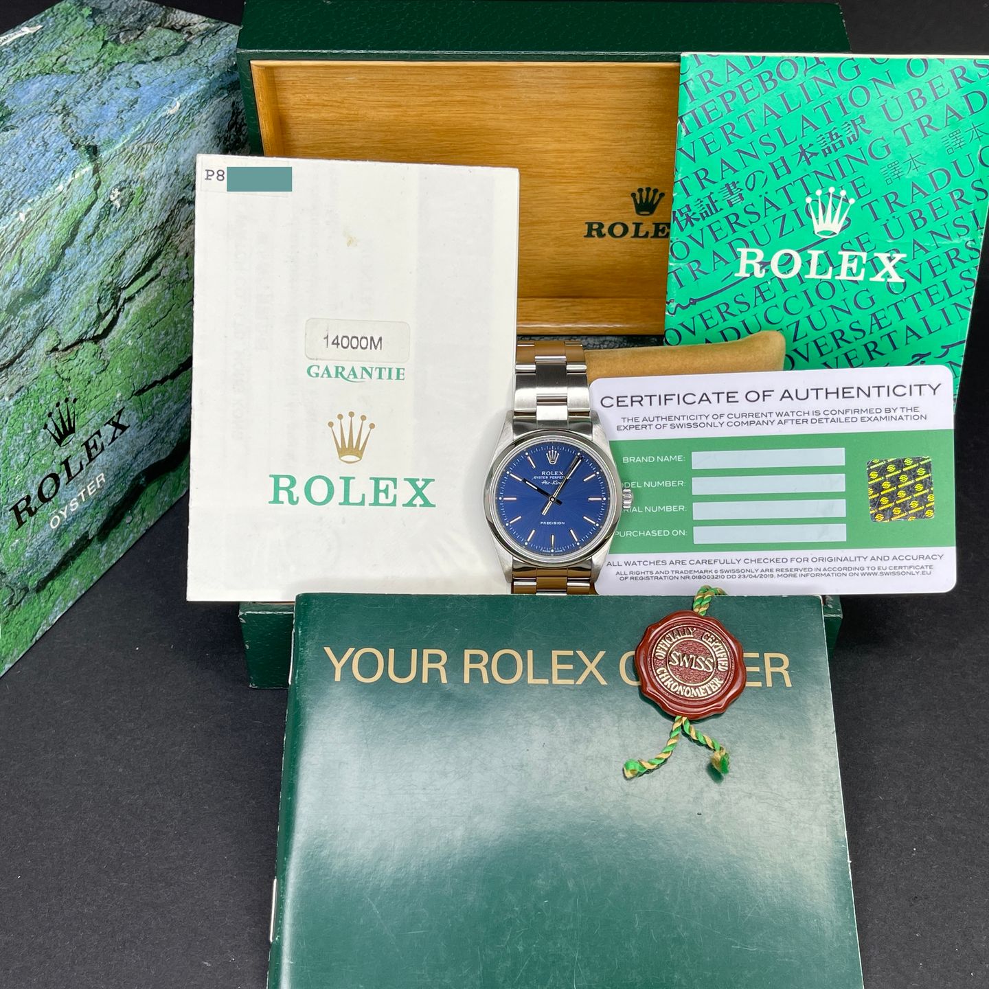 Rolex Air-King 14000M (2000) - 34mm Staal (2/7)