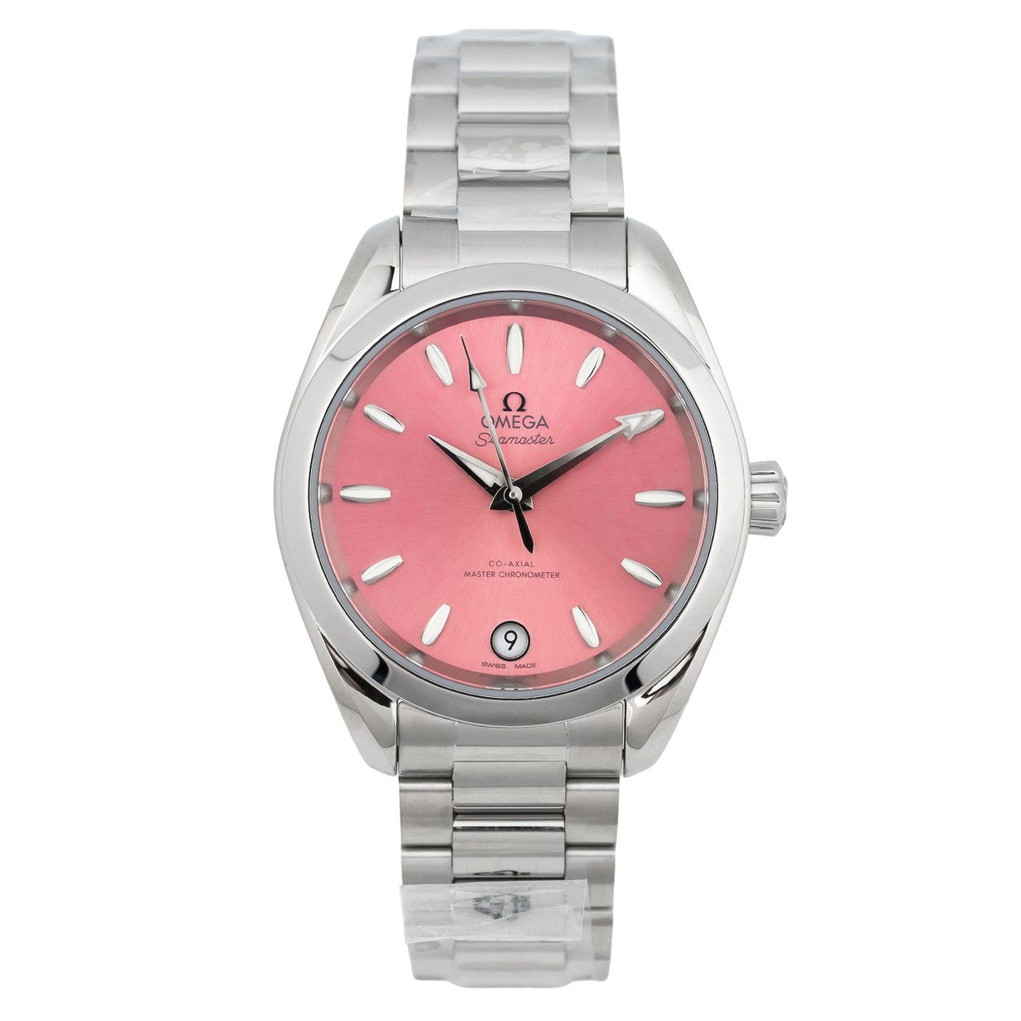 Omega Seamaster Aqua Terra 220.10.34.20.10.003 (2025) - Pink dial 34 mm Steel case (1/6)
