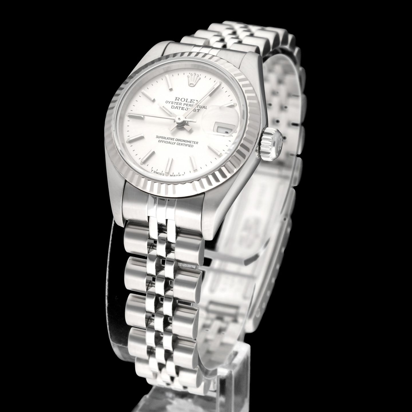 Rolex Lady-Datejust 69174 (1998) - 26mm Staal (2/8)