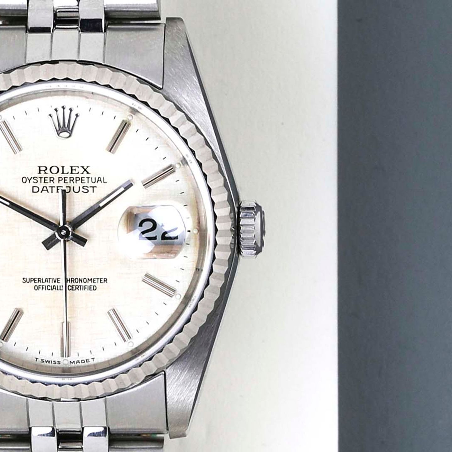 Rolex Datejust 36 16234 (1990) - 36mm Staal (5/8)