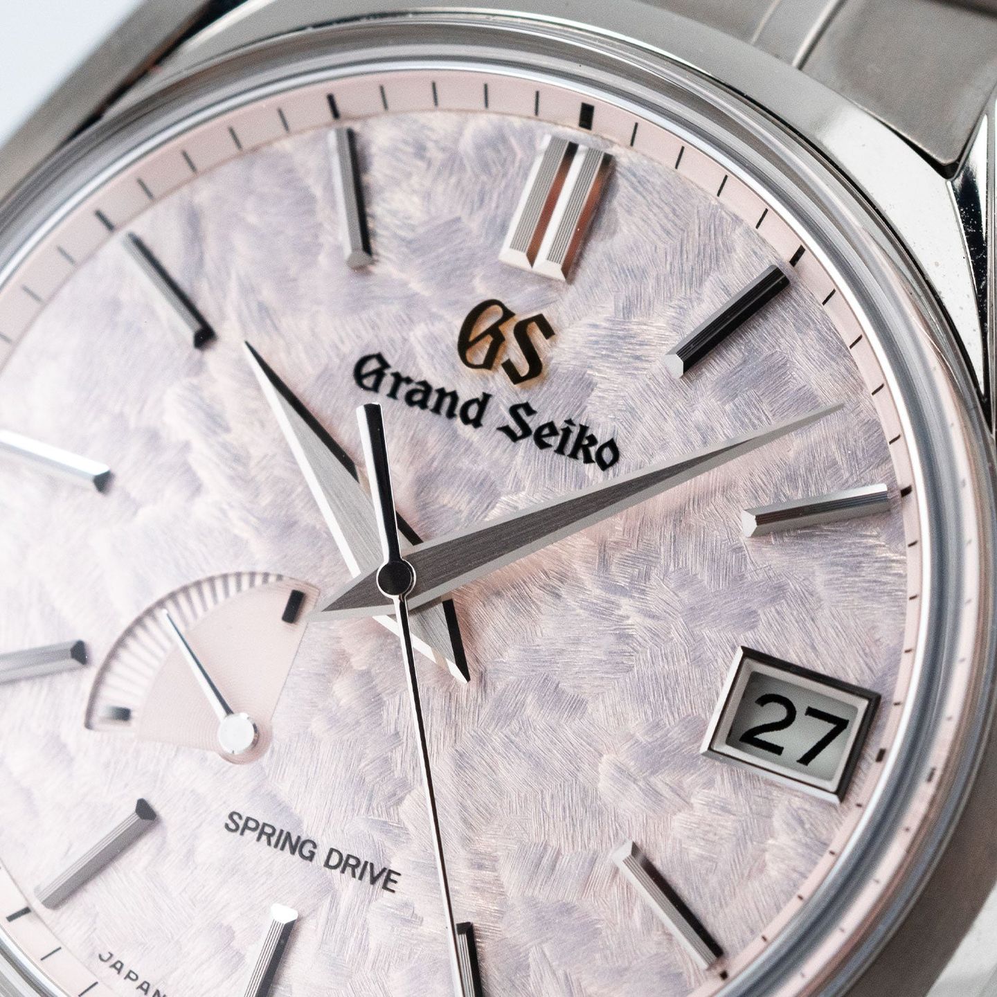 Grand Seiko Heritage Collection SBGA413 (Unknown (random serial)) - Grey dial 40 mm Titanium case (3/8)