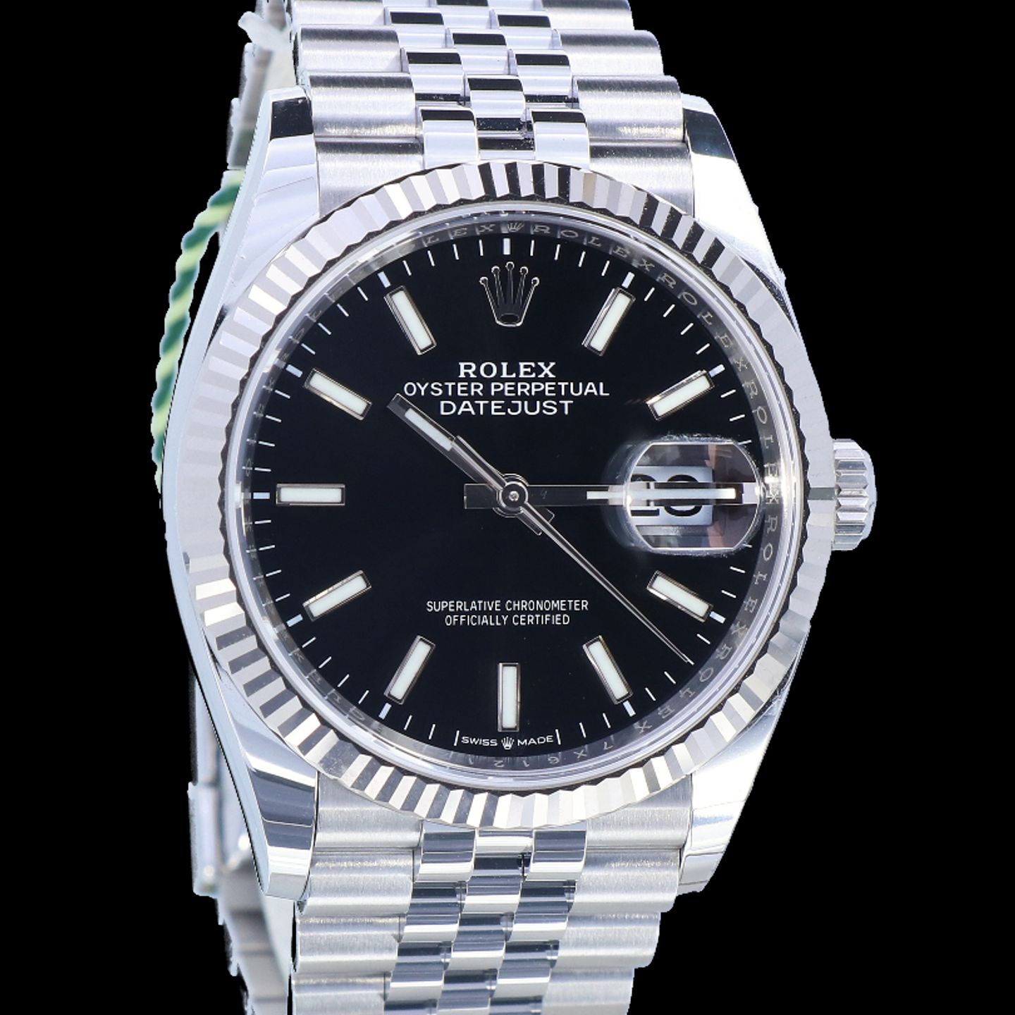 Rolex Datejust 36 126234 (2021) - Black dial 36 mm Steel case (6/8)