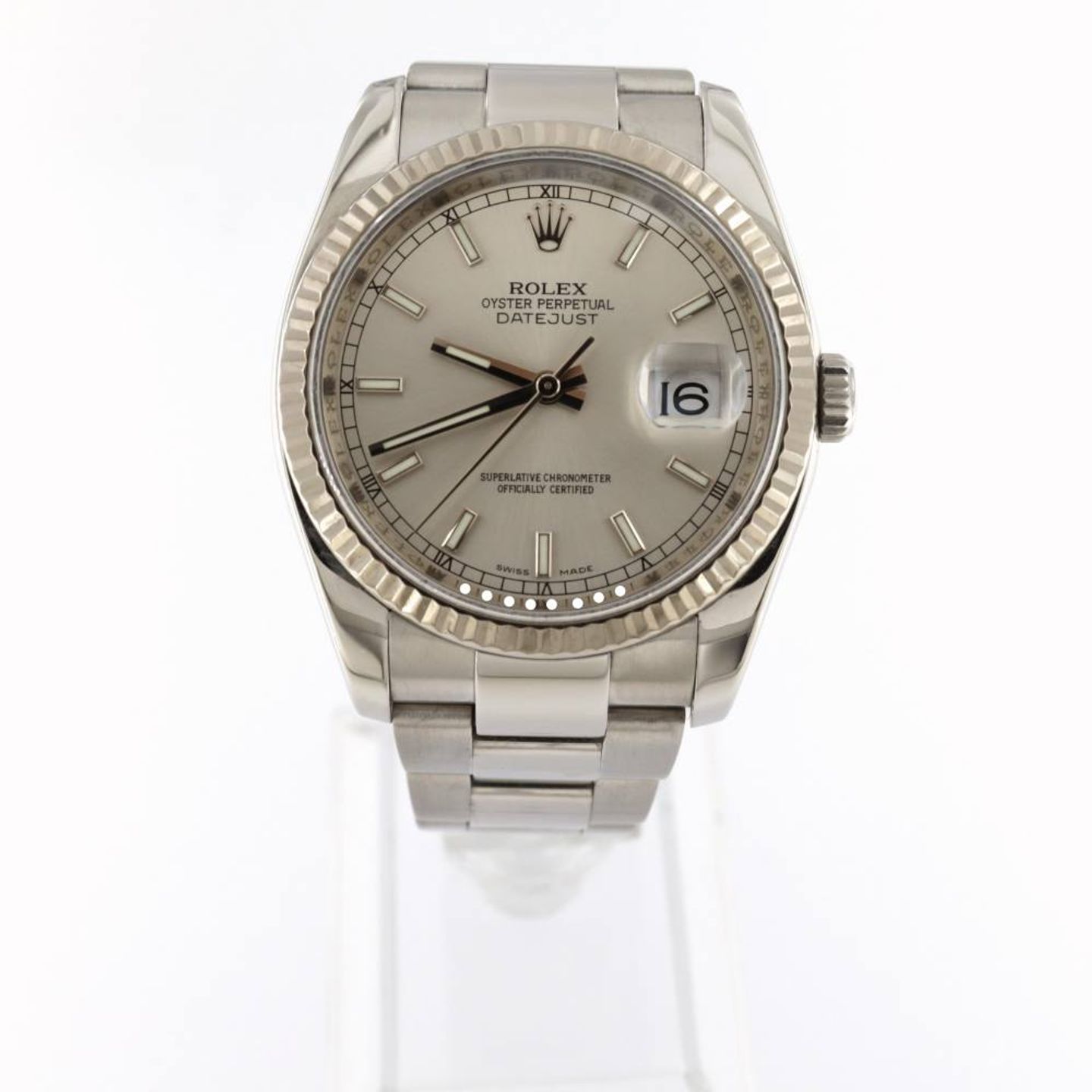 Rolex Datejust 36 116234 (Unknown (random serial)) - Silver dial 36 mm Steel case (1/5)
