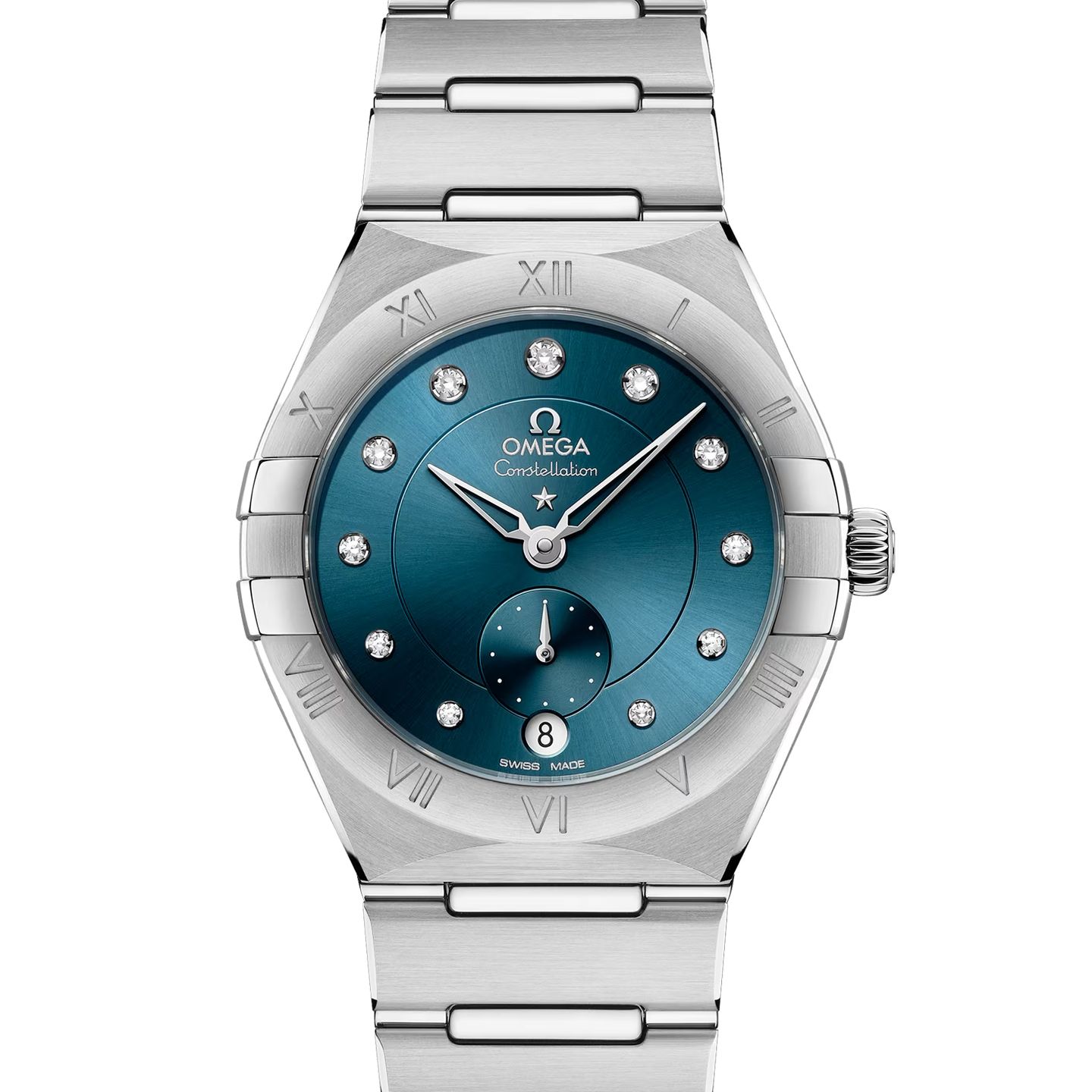 Omega Constellation Petite Seconde 131.10.34.20.53.001 (2024) - Blauw wijzerplaat 34mm Staal (1/1)