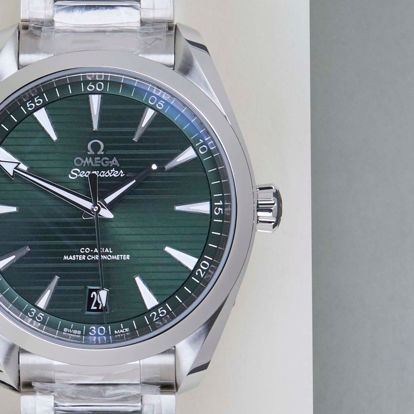 Omega Seamaster Aqua Terra 220.10.41.21.10.001 (2025) - Groen wijzerplaat 41mm Staal (5/8)
