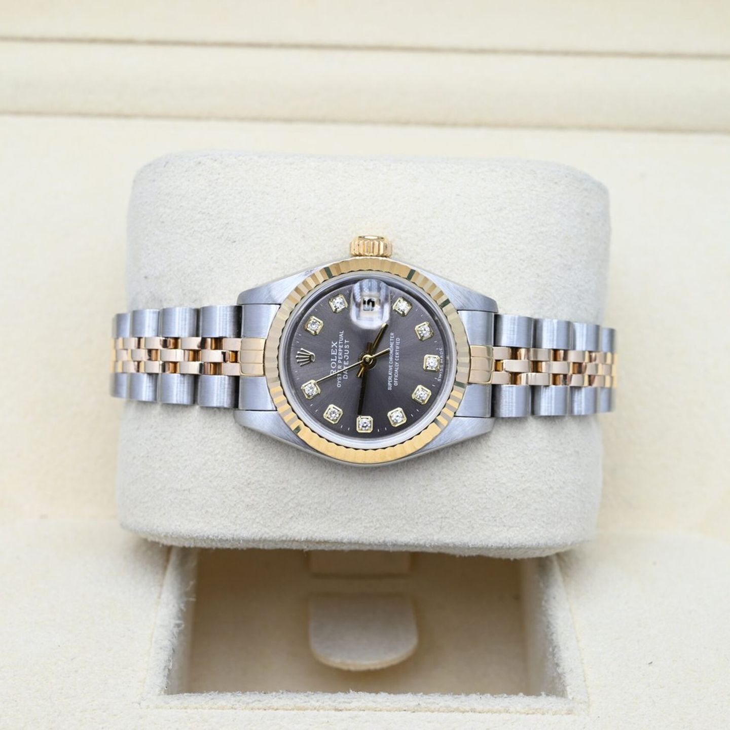 Rolex Lady-Datejust 69173 (1997) - 26mm Goud/Staal (5/7)