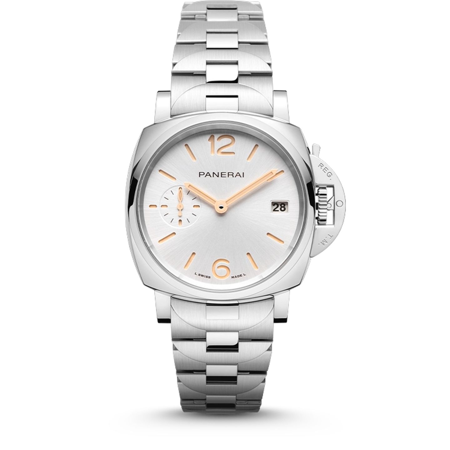 Panerai Luminor Due PAM01508 (2025) - White dial 38 mm Steel case (1/1)