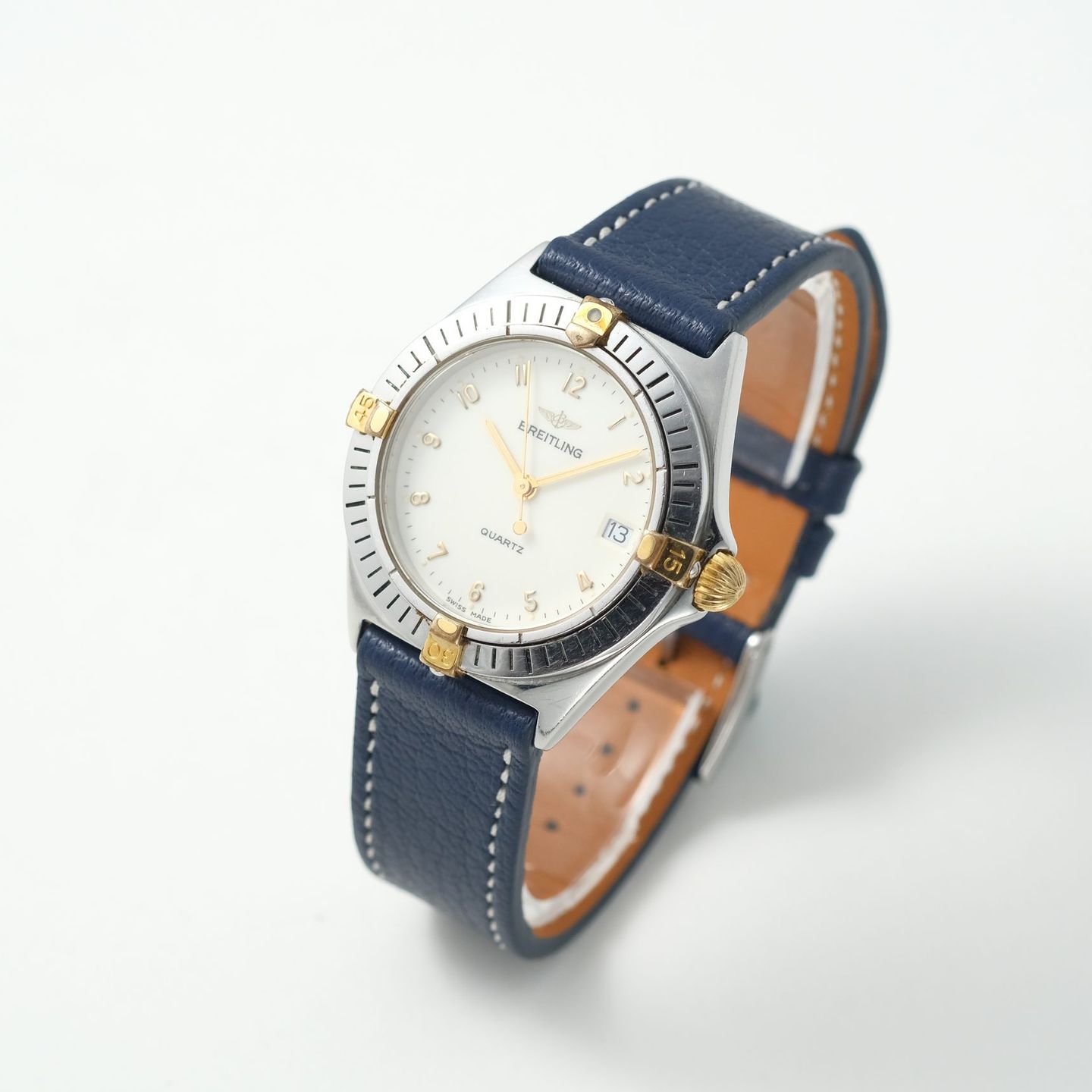 Breitling Callisto 80510 (1990) - White dial 34 mm Steel case (12/12)