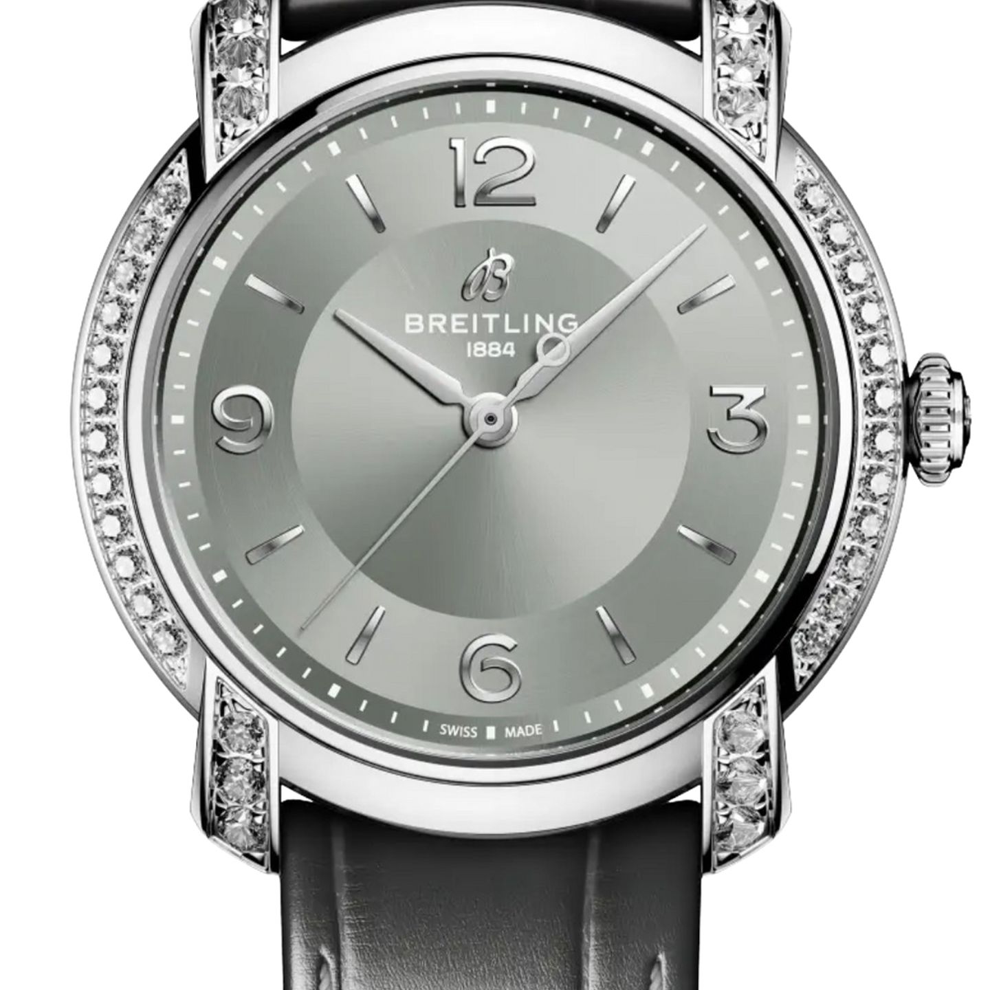 Breitling Premier A10310671M1P1 (2025) - Grey dial 36 mm Steel case (1/1)