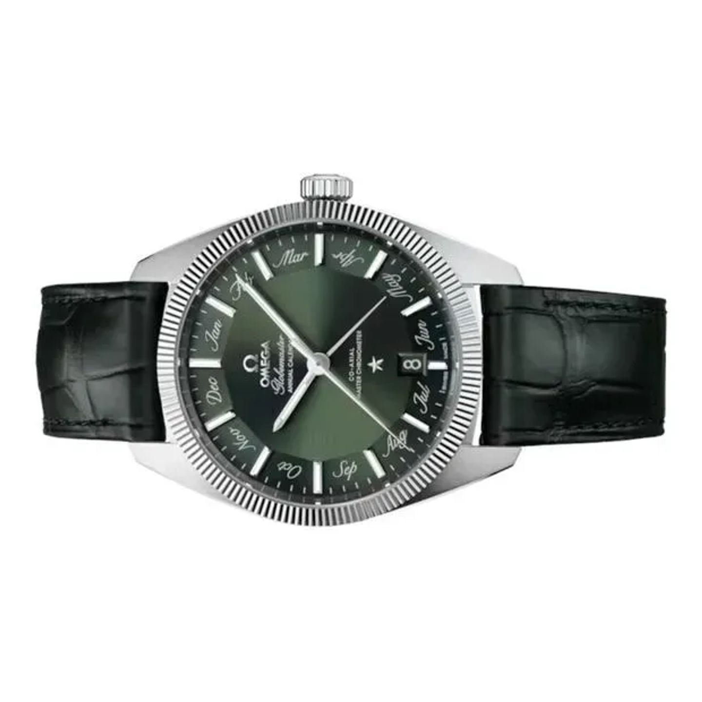 Omega Globemaster 130.33.41.22.10.001 (2025) - Green dial 41 mm Steel case (2/6)