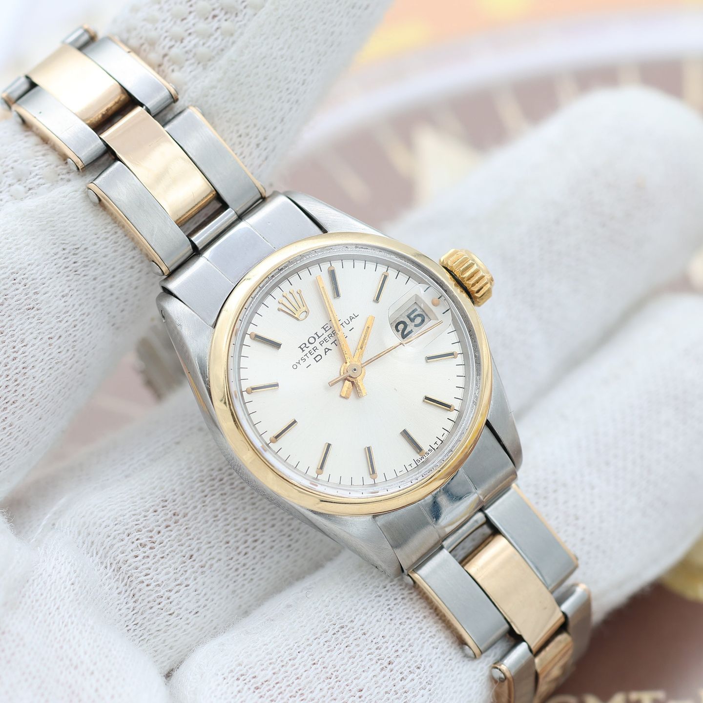 Rolex Oyster Perpetual Lady Date 6517 - (2/8)