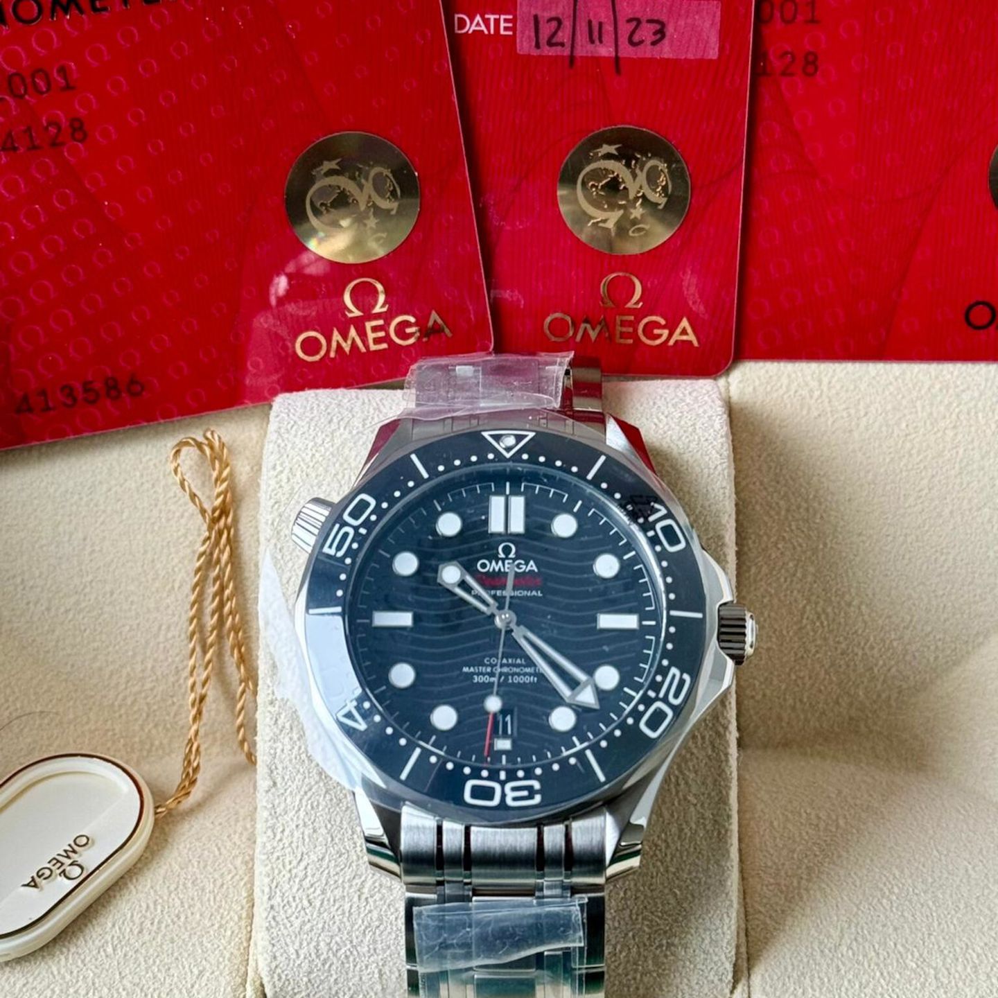 Omega Seamaster Diver 300 M 210.30.42.20.01.001 (2023) - Black dial 42 mm Steel case (7/7)