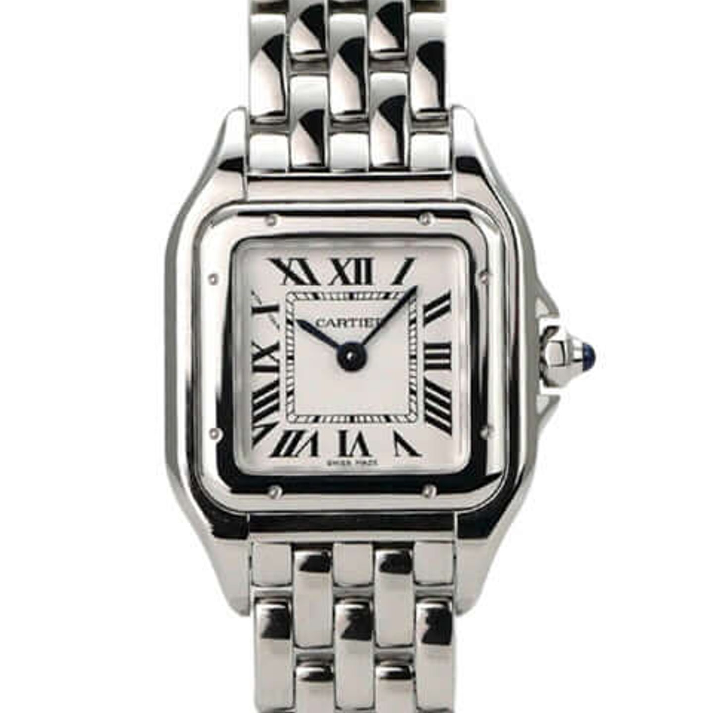 Cartier Panthère WSPN0013 (2025) - Zilver wijzerplaat 23mm Staal (1/8)