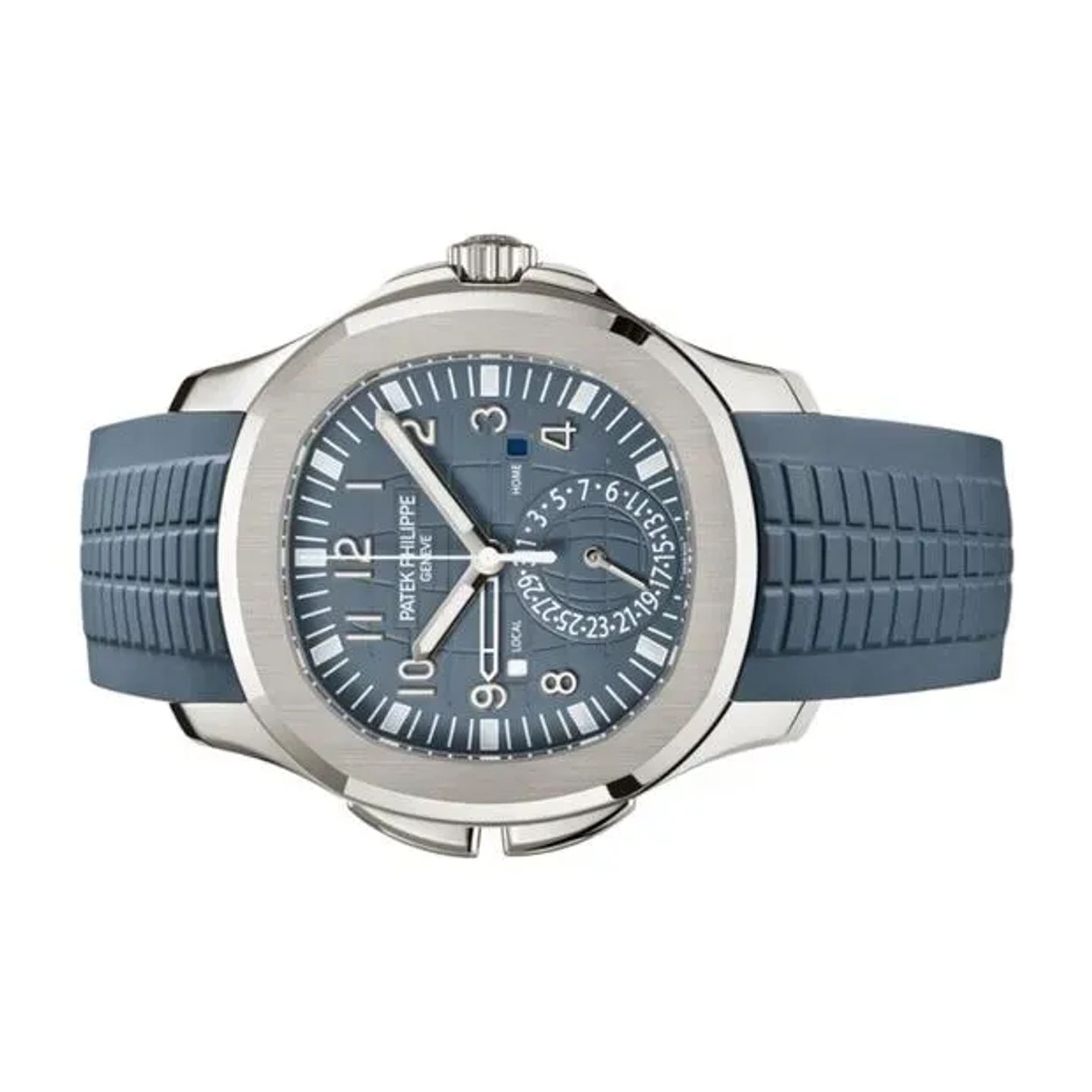 Patek Philippe Aquanaut 5164G-001 (2024) - Blue dial 41 mm White Gold case (3/6)
