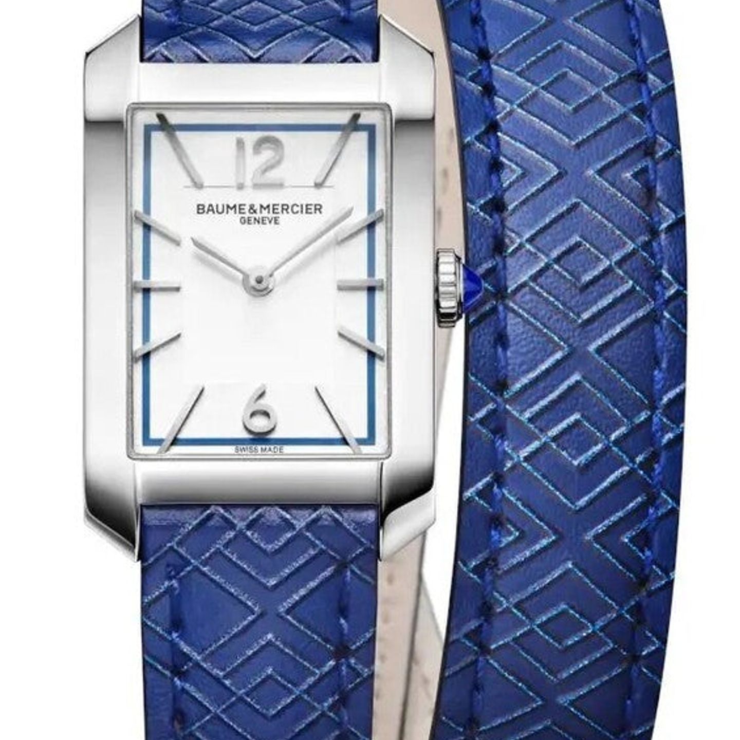 Baume & Mercier Hampton M0A10629 (2026) - Silver dial 35 mm Steel case (1/1)