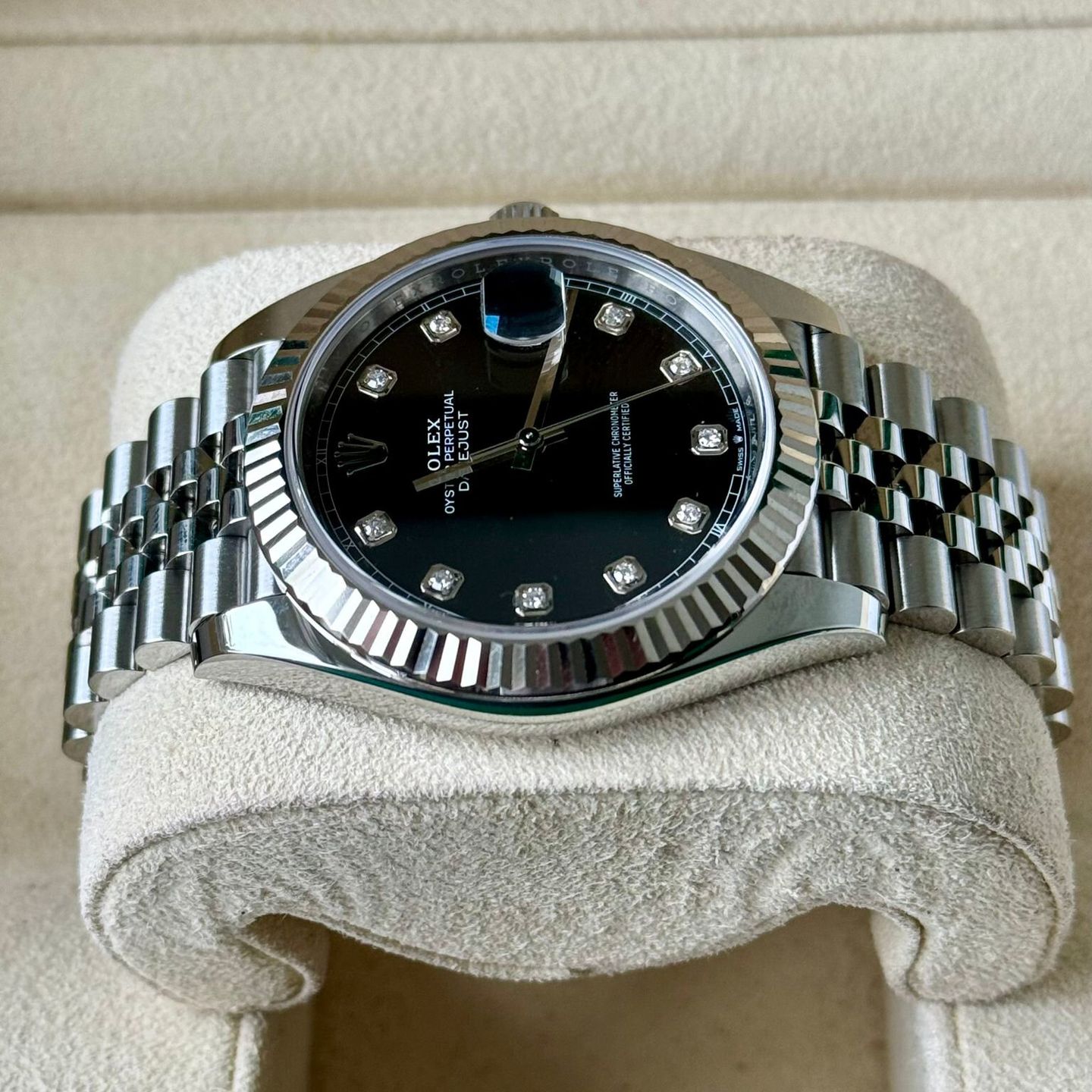 Rolex Datejust 41 126334 (2020) - Grijs wijzerplaat 41mm Staal (5/7)