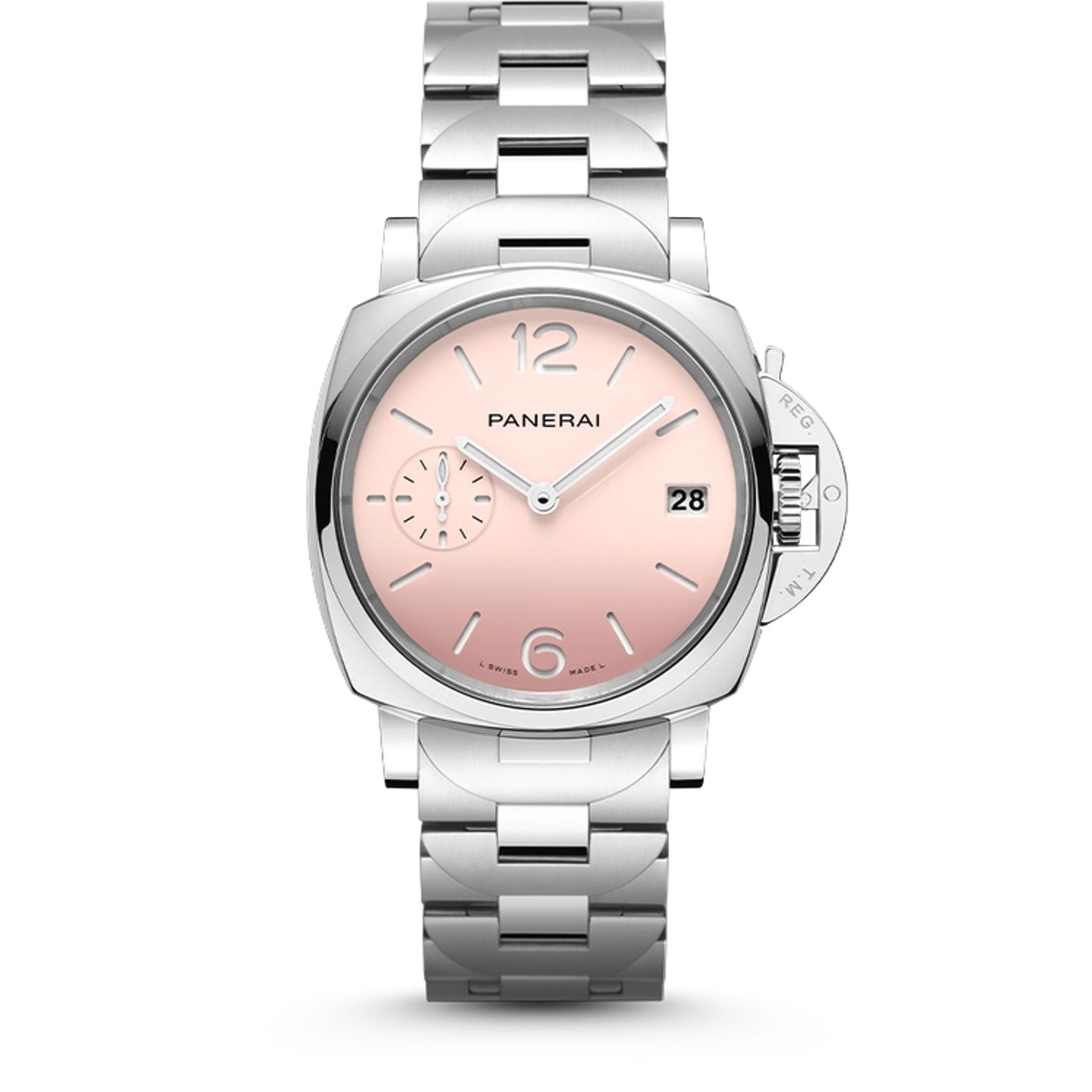 Panerai Luminor Due PAM01319 (2025) - Pink dial 38 mm Steel case (1/1)