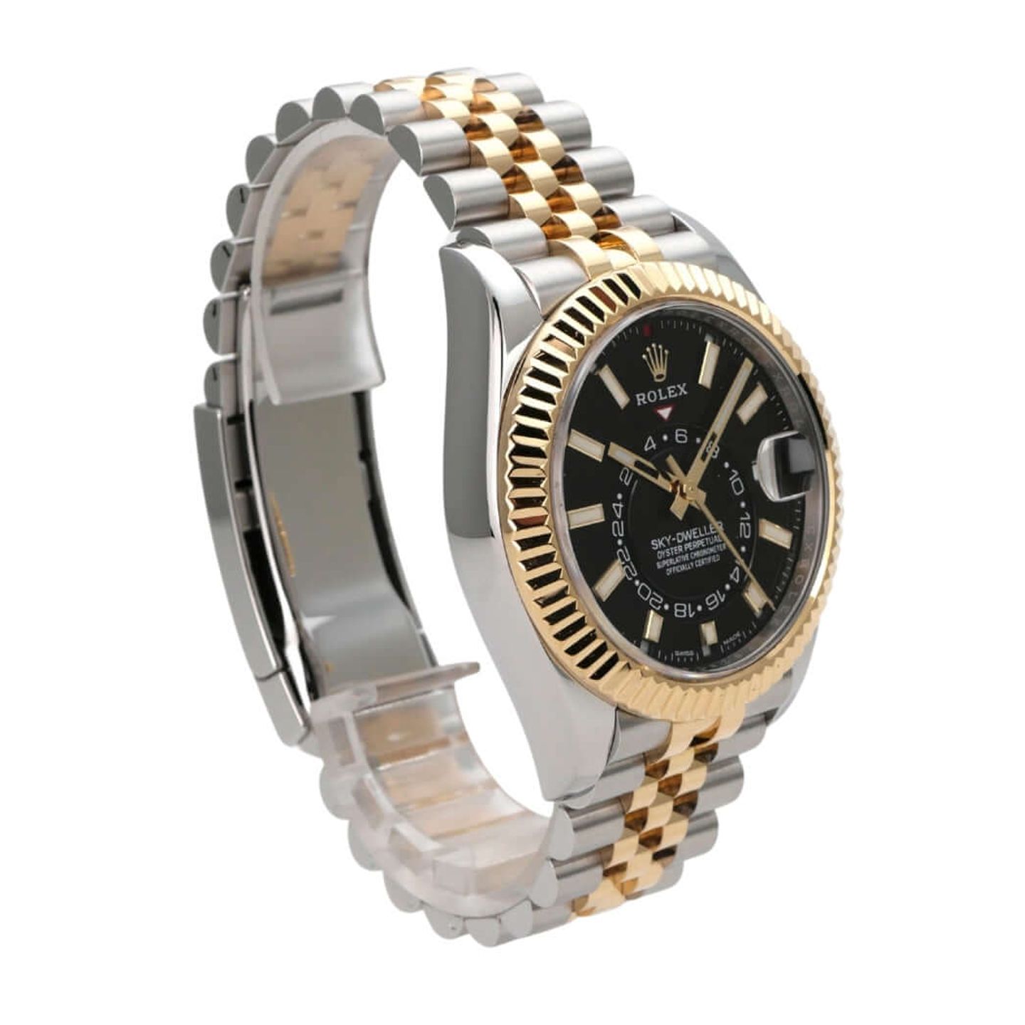 Rolex Sky-Dweller 326933 (2021) - Zwart wijzerplaat 42mm Staal (4/8)