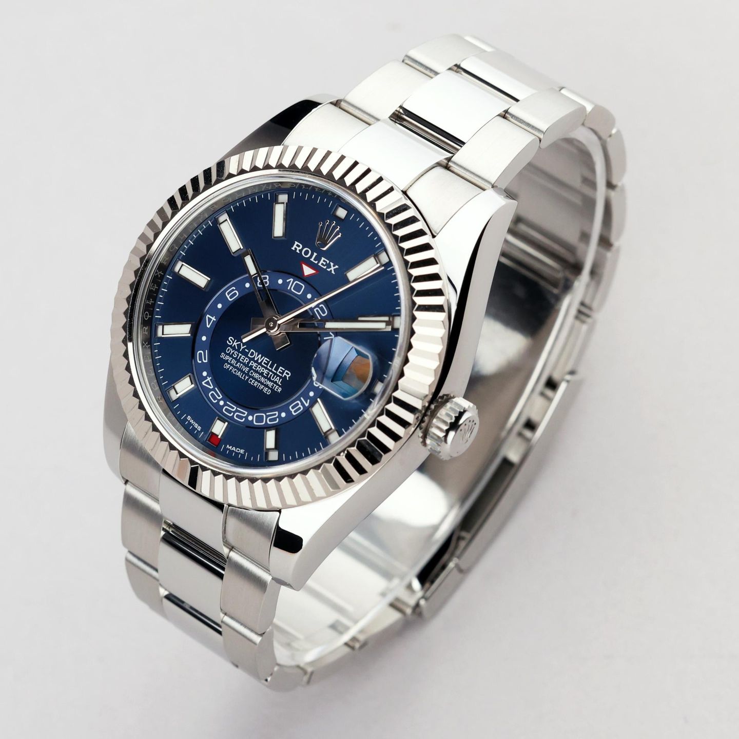 Rolex Sky-Dweller 326934 (2017) - 42mm Staal (3/8)