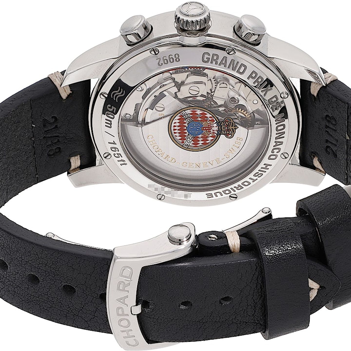 Chopard Grand Prix de Monaco Historique 168992-3012 (Unknown (random serial)) - Silver dial 42 mm Steel case (5/5)