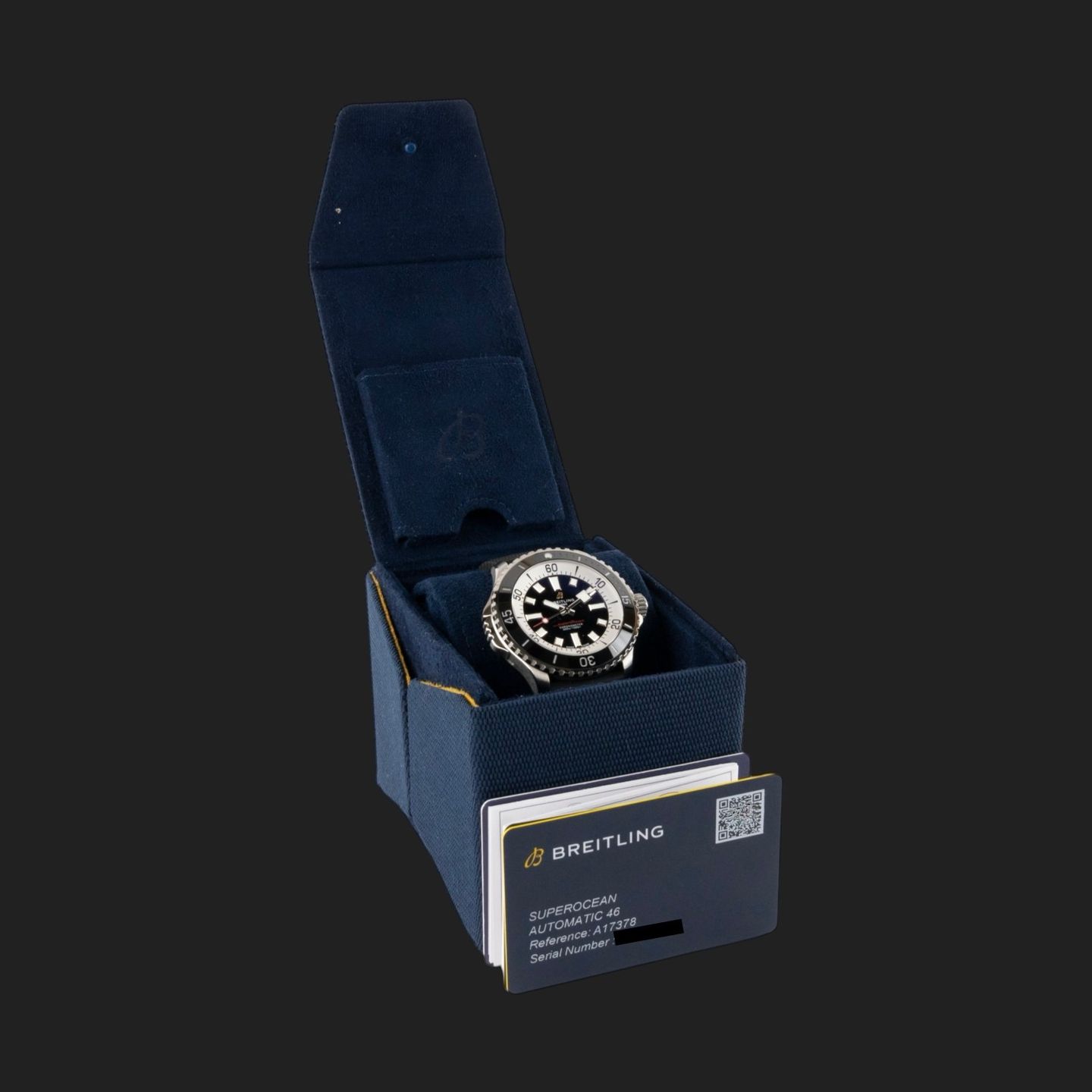 Breitling Superocean 46 A17378 (Unknown (random serial)) - Black dial 46 mm Steel case (8/8)