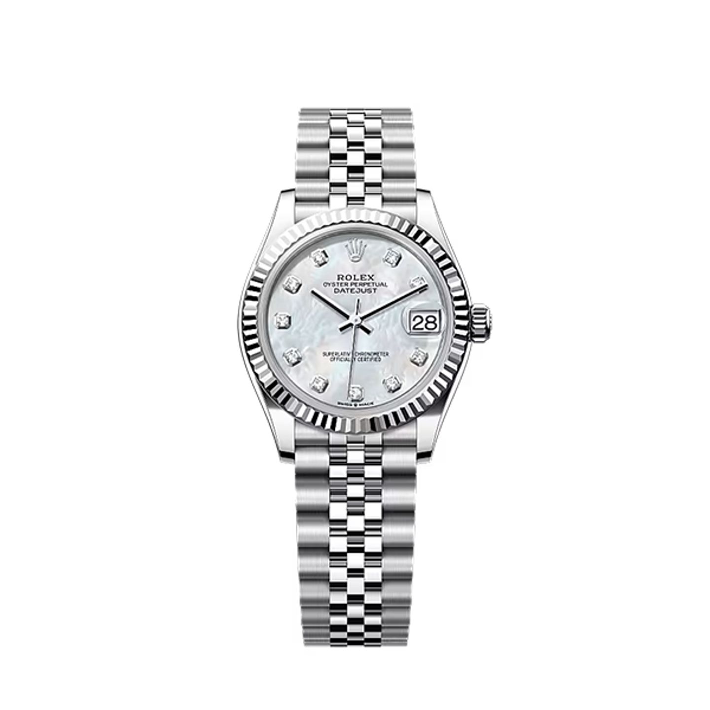 Rolex Datejust 31 278274 (2026) - Parelmoer wijzerplaat 31mm Staal (1/8)