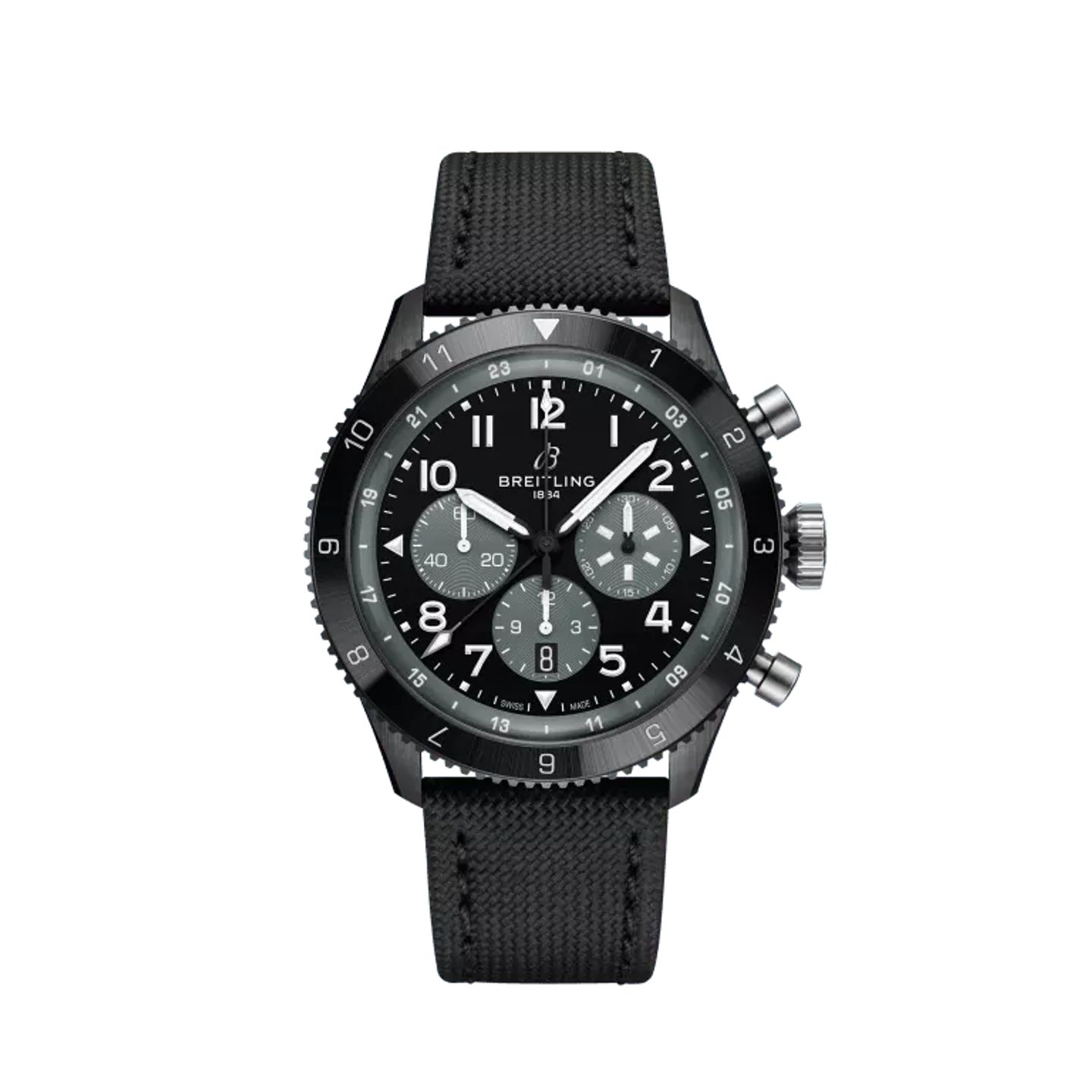 Breitling Super Avi SB04451A1B1X1 (2024) - Black dial 46 mm Ceramic case (1/1)