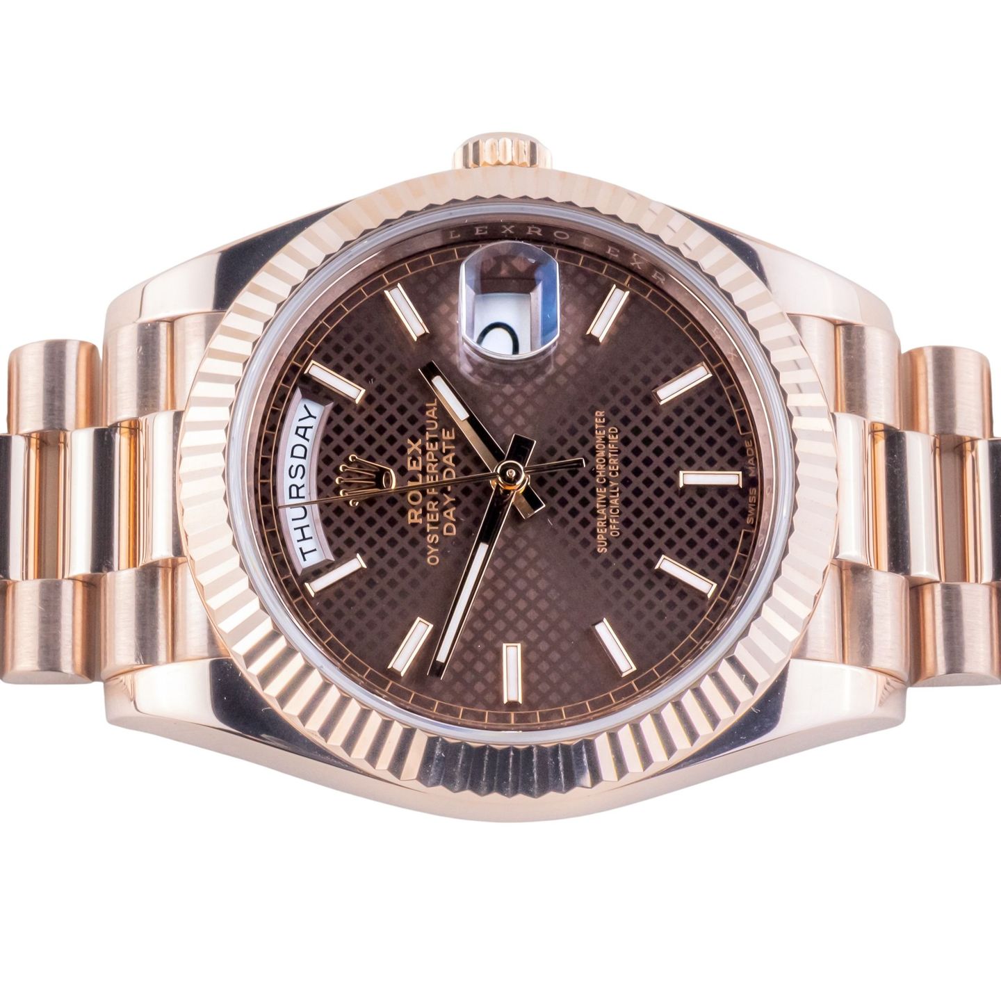 Rolex Day-Date 40 228235 (2018) - 40 mm Rose Gold case (6/8)