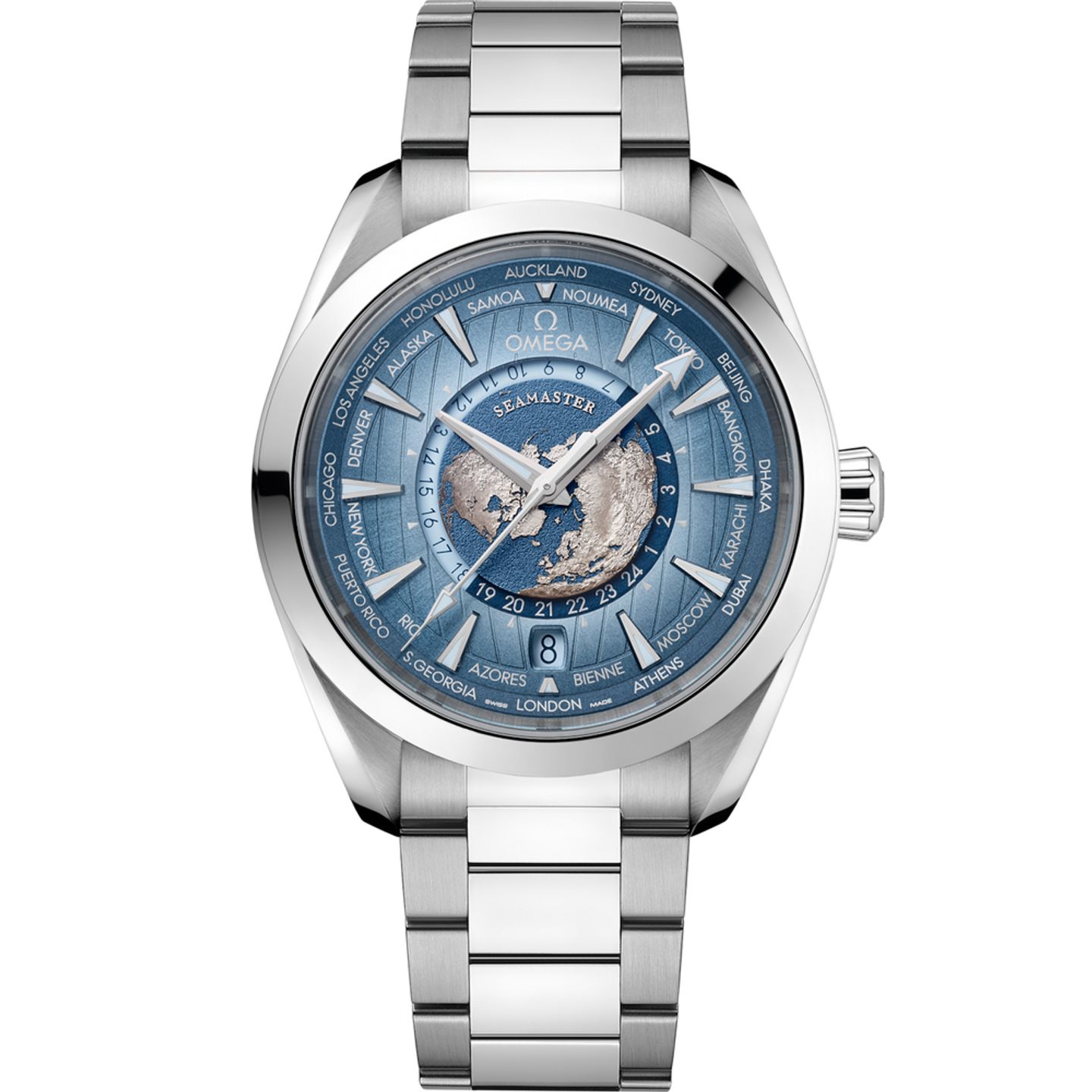Omega Seamaster Aqua Terra 220.10.43.22.03.002 (2025) - Blue dial 43 mm Steel case (1/1)