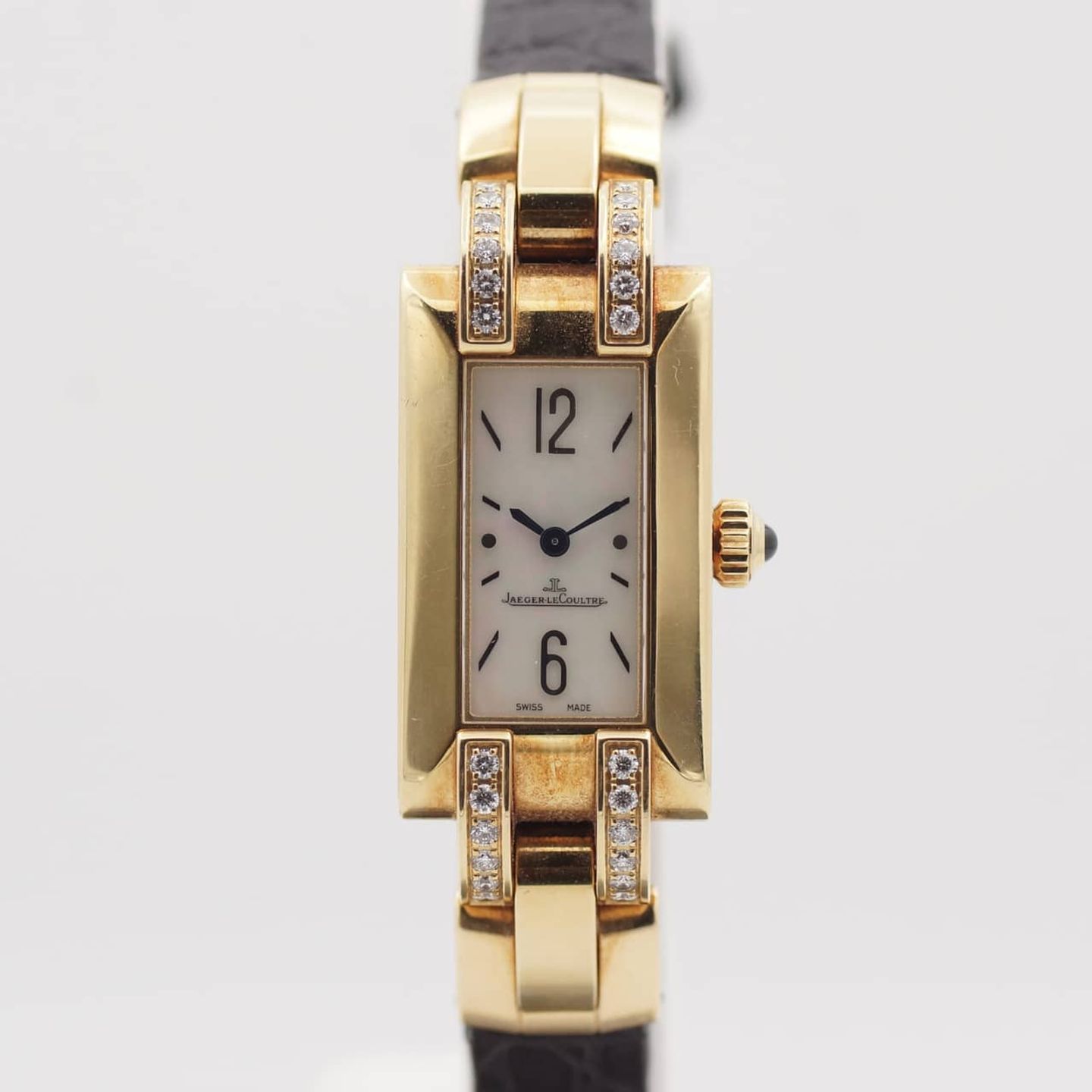 Jaeger-LeCoultre Ideale 460.1.08 (Unknown (random serial)) - Pearl dial 17 mm Yellow Gold case (1/8)