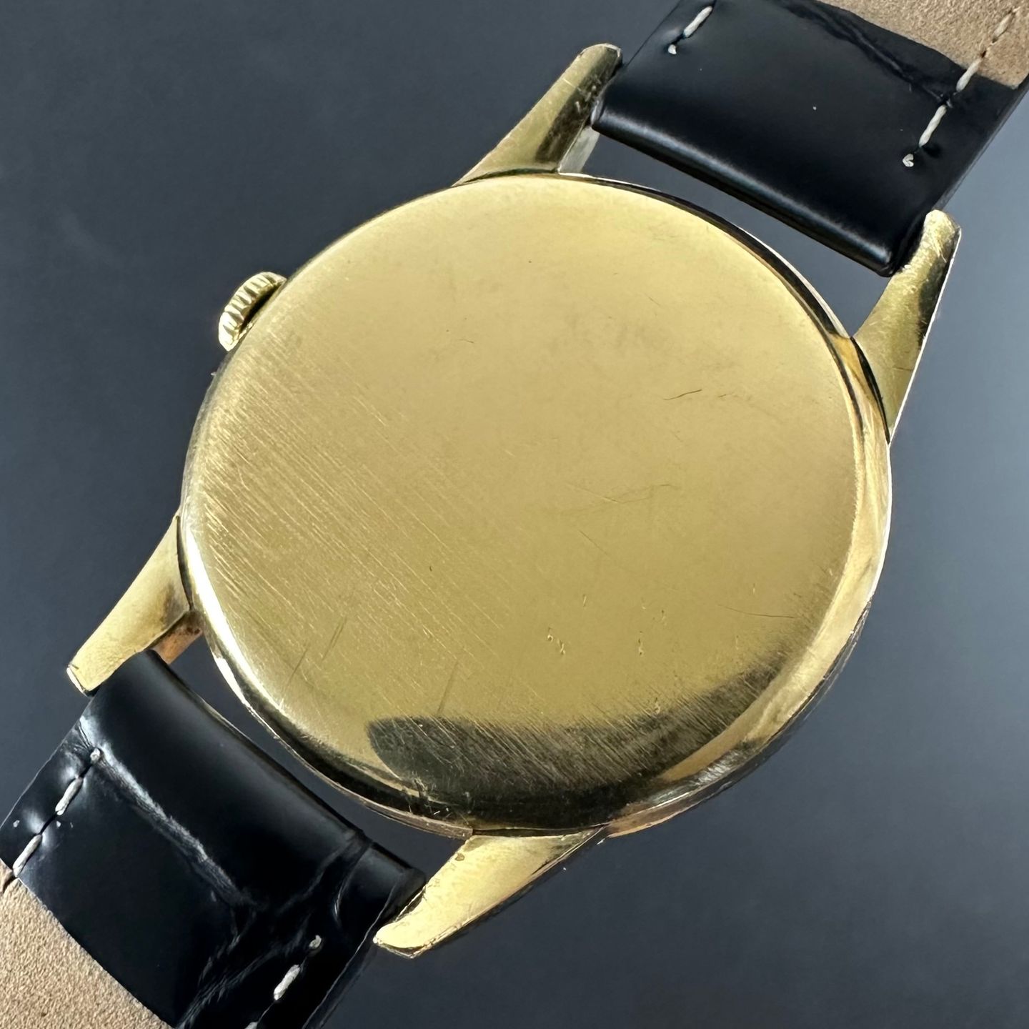 Omega Vintage 2512-1 (1947) - Goud wijzerplaat 33mm Goud/Staal (3/8)