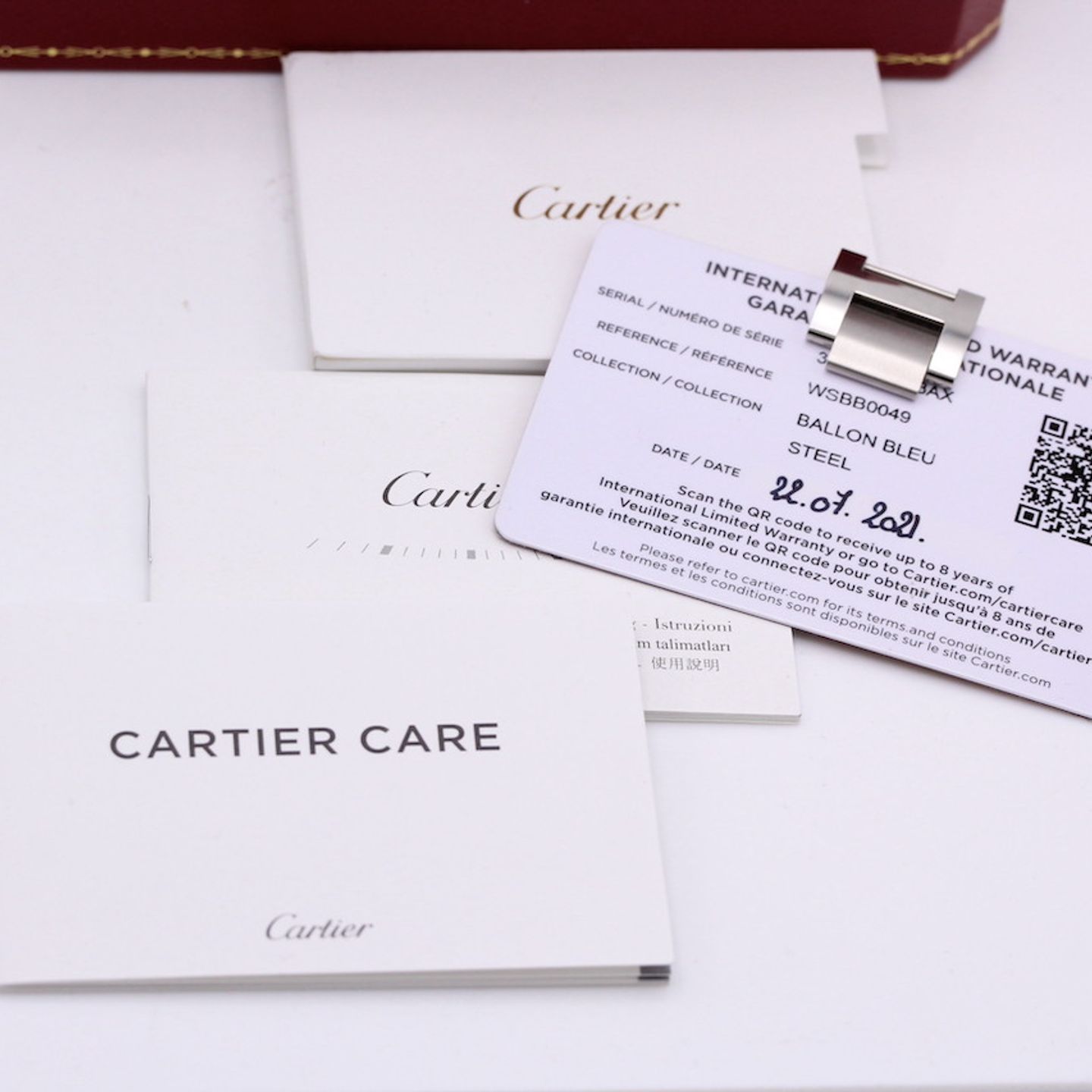 Cartier Ballon Bleu 42mm WSBB0049 (2021) - Silver dial 42 mm Steel case (3/8)