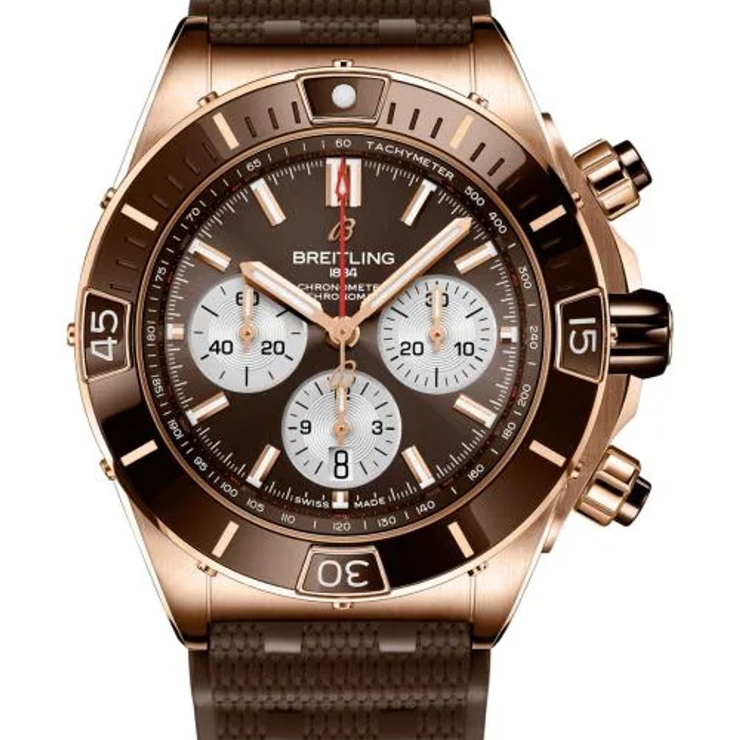 Breitling Chronomat RB0136E31Q1S1 (2026) - Bronze dial 44 mm Red Gold case (1/1)