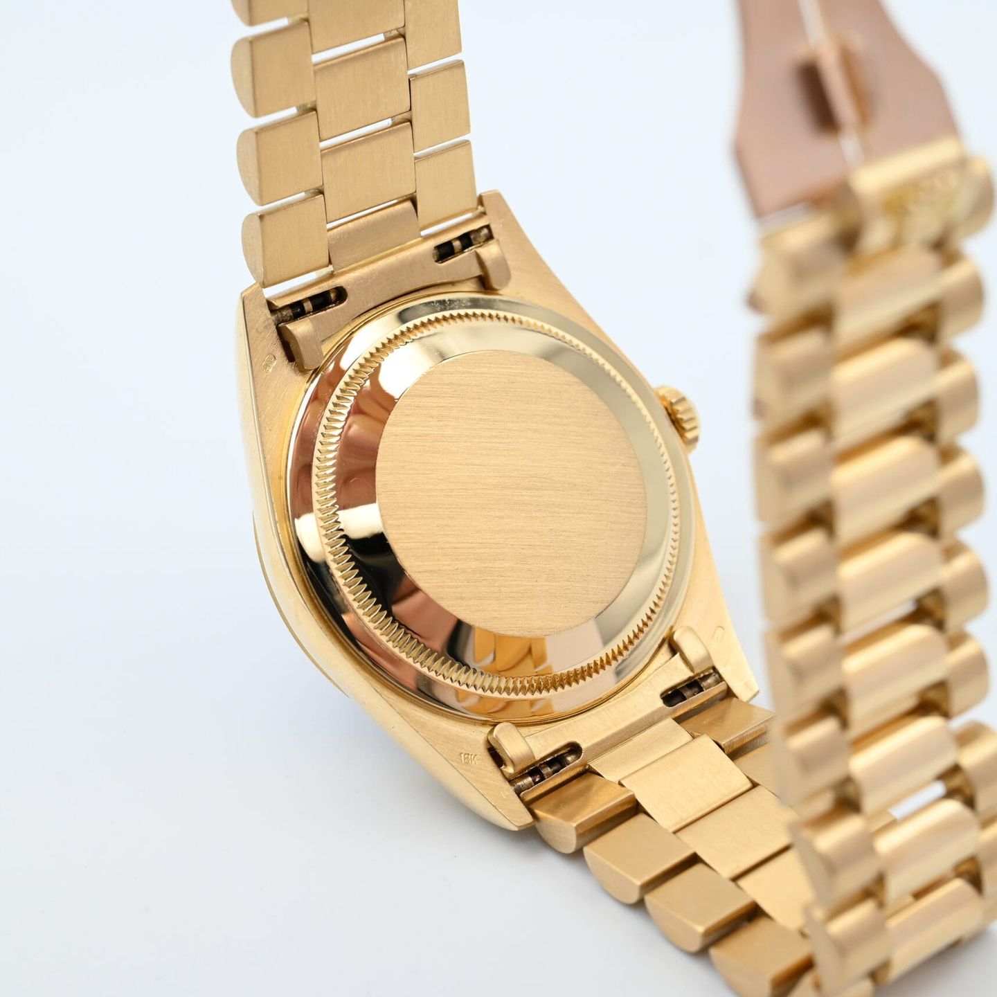 Rolex Day-Date 36 18238 (1994) - Blue dial 36 mm Yellow Gold case (8/9)