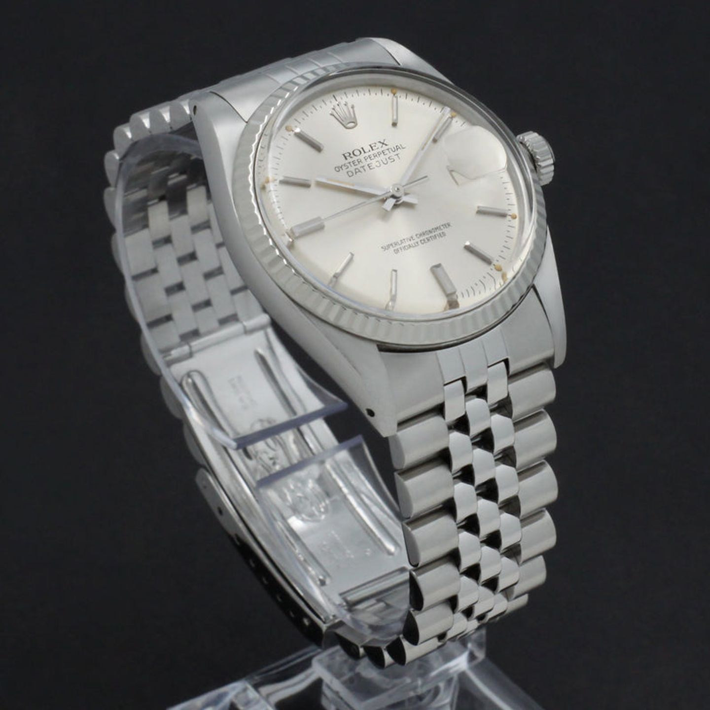 Rolex Datejust 36 16014 (1981) - Silver dial 36 mm Steel case (4/7)