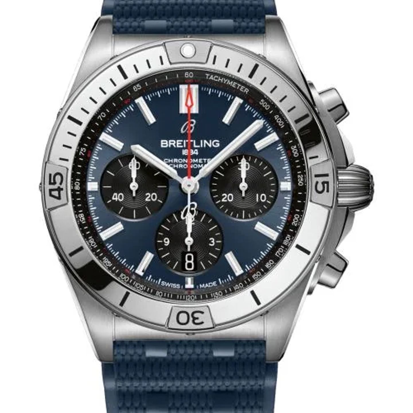 Breitling Chronomat 42 AB0134101C1S1 (2026) - Blue dial 43 mm Steel case (1/1)