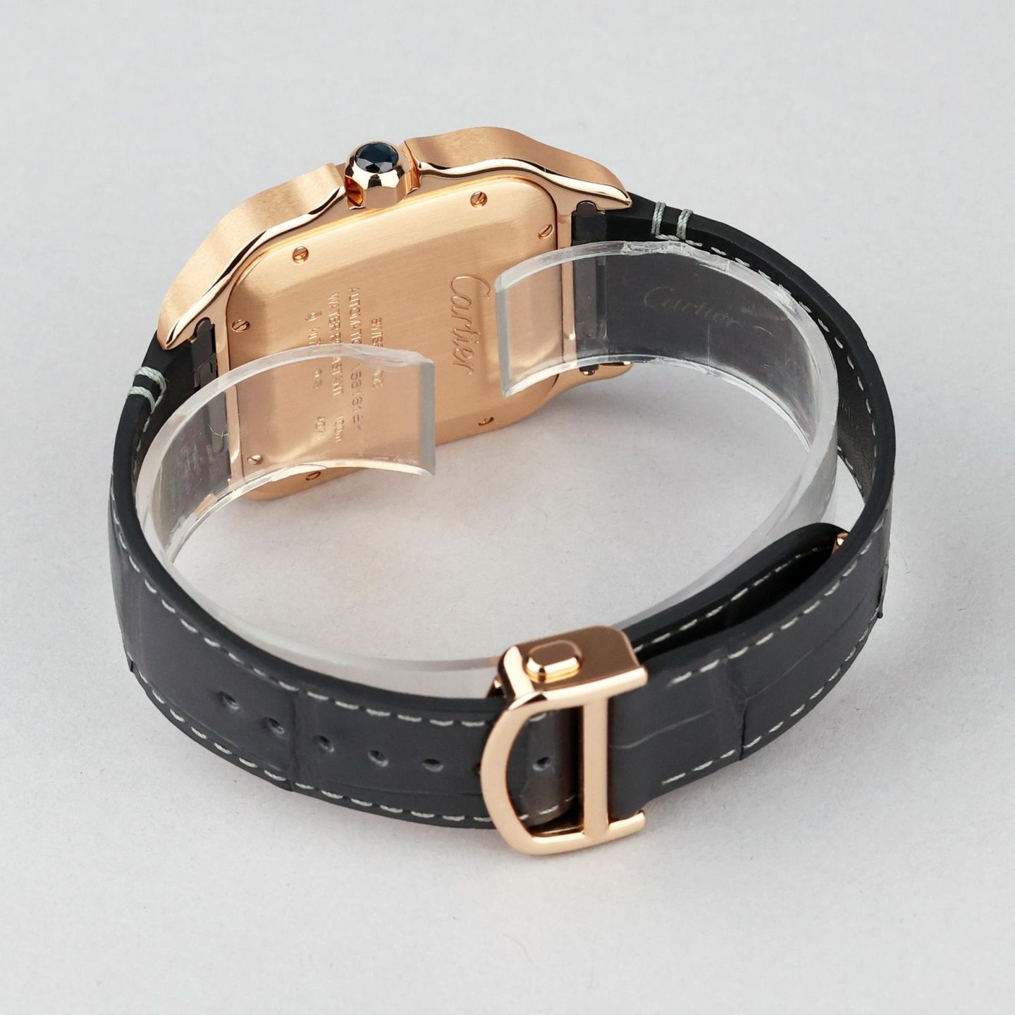 Cartier Santos WGSA0019 (2026) - Silver dial 39 mm Rose Gold case (6/8)