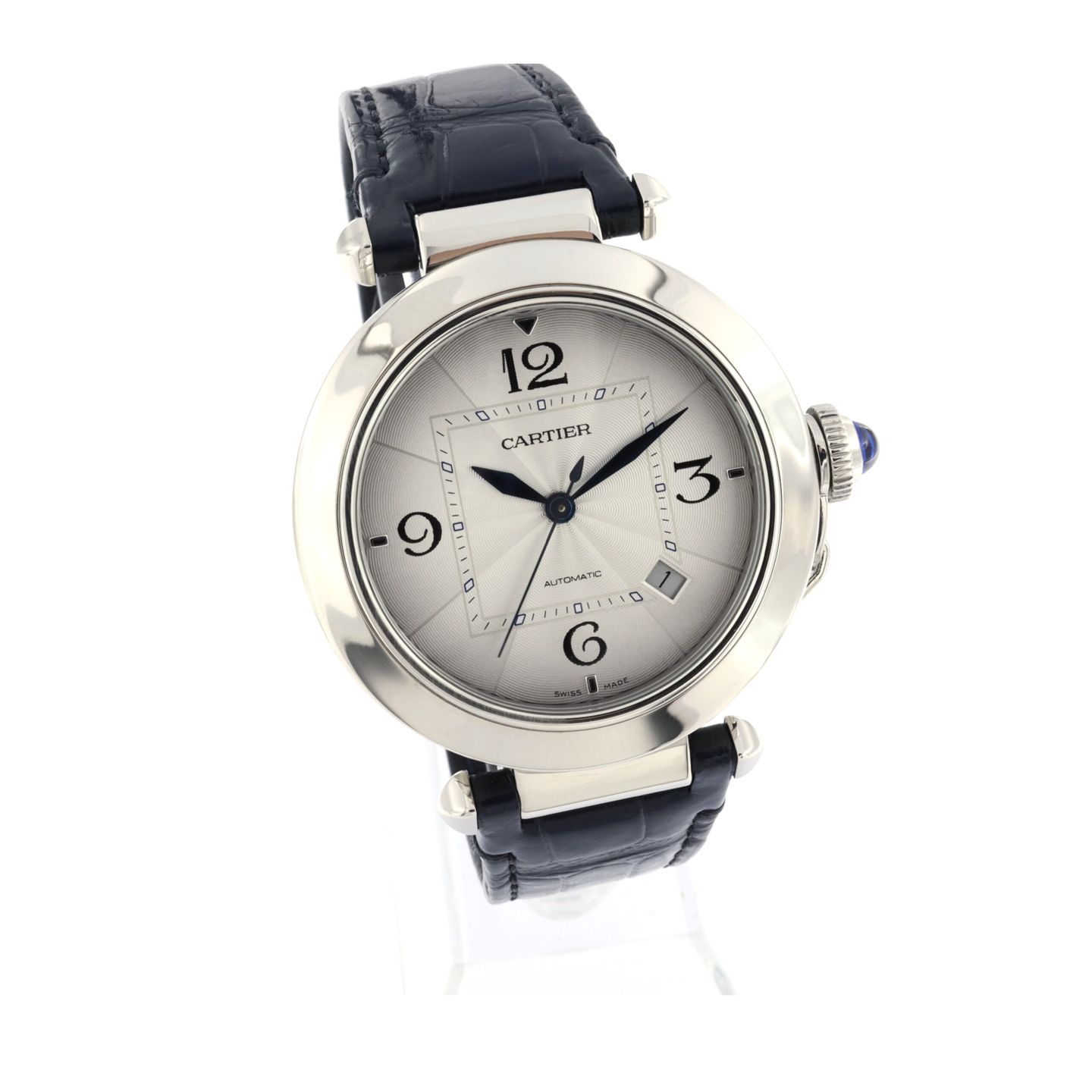 Cartier Pasha WSPA0010 (2021) - Silver dial 41 mm Steel case (1/5)