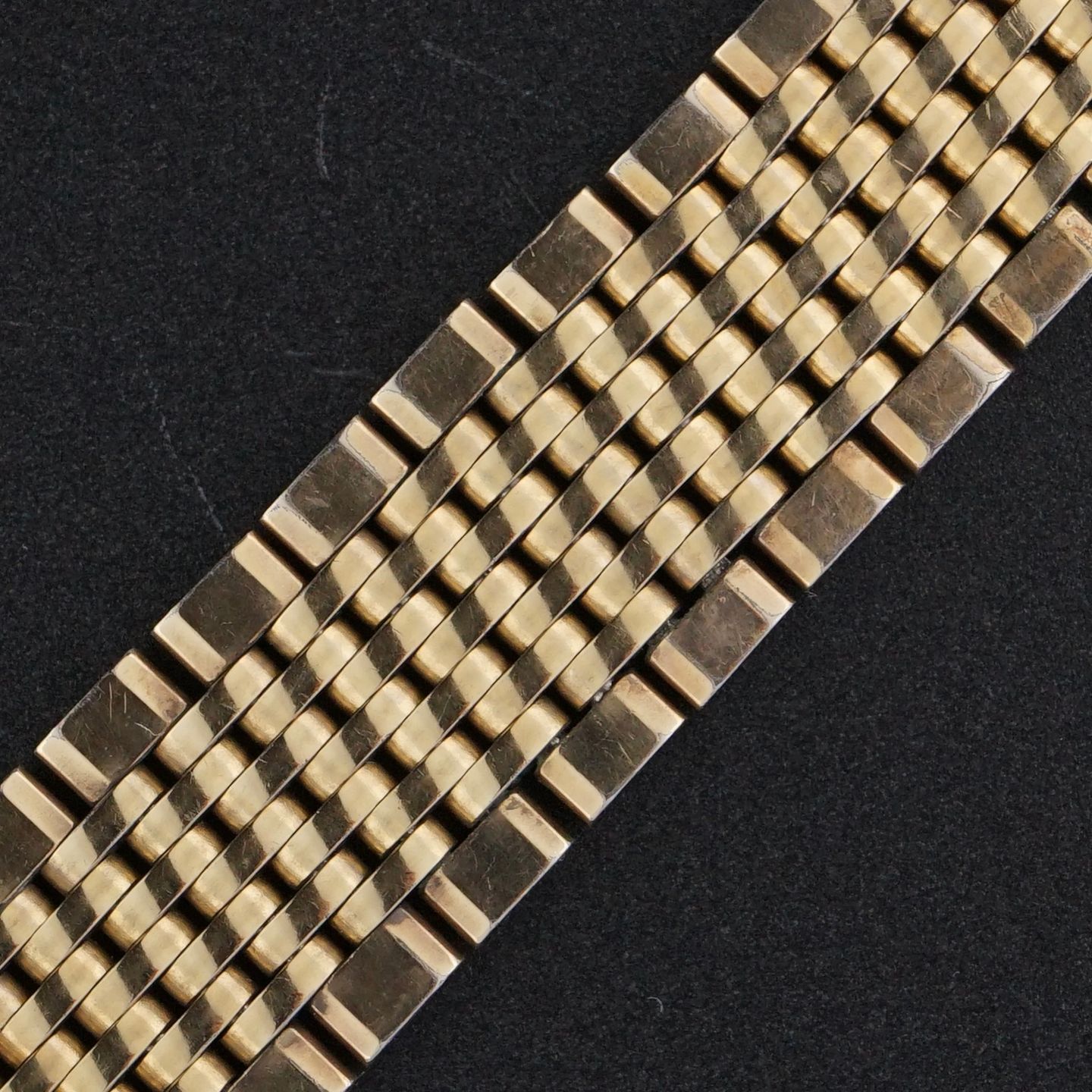 Omega Seamaster 196.0075 (1976) - White dial 35 mm Gold/Steel case (7/8)