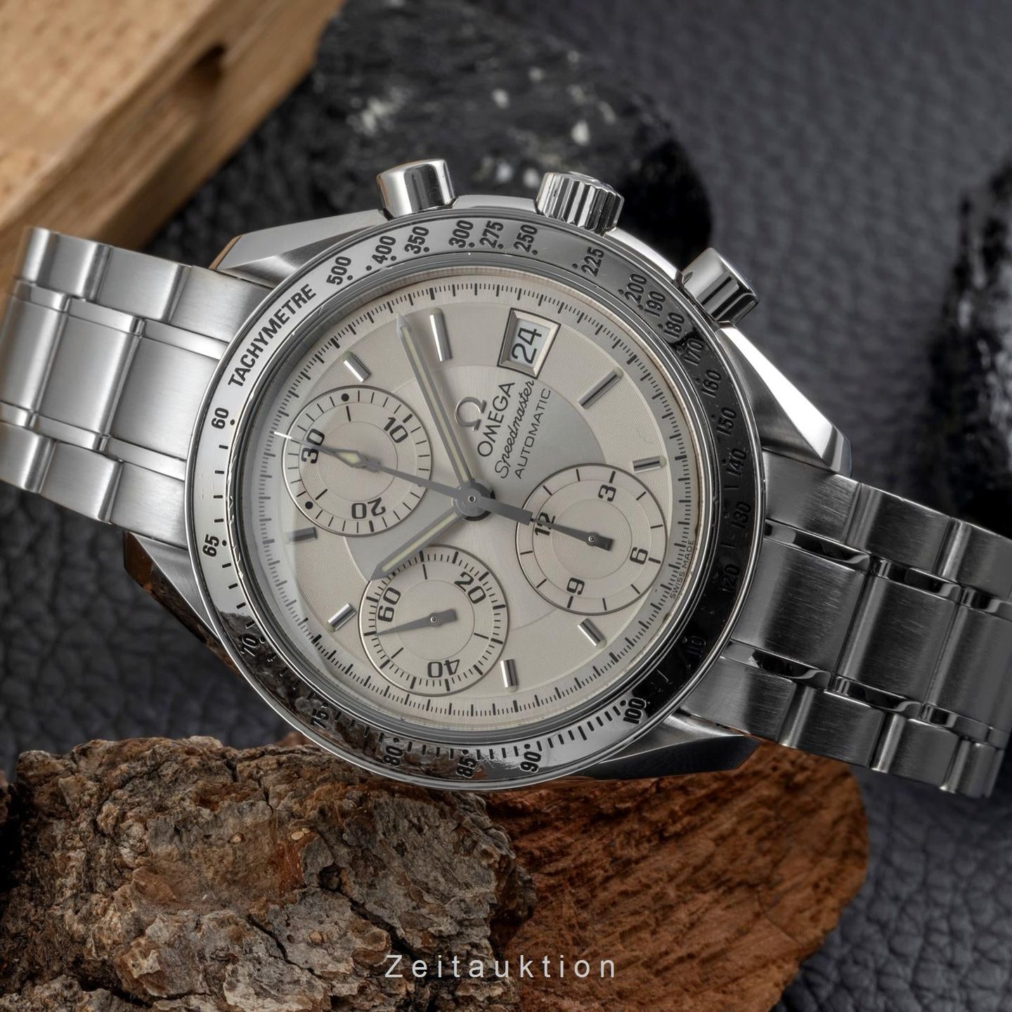 Omega Speedmaster Date 3513.30.00 (2006) - 39mm Staal (2/8)