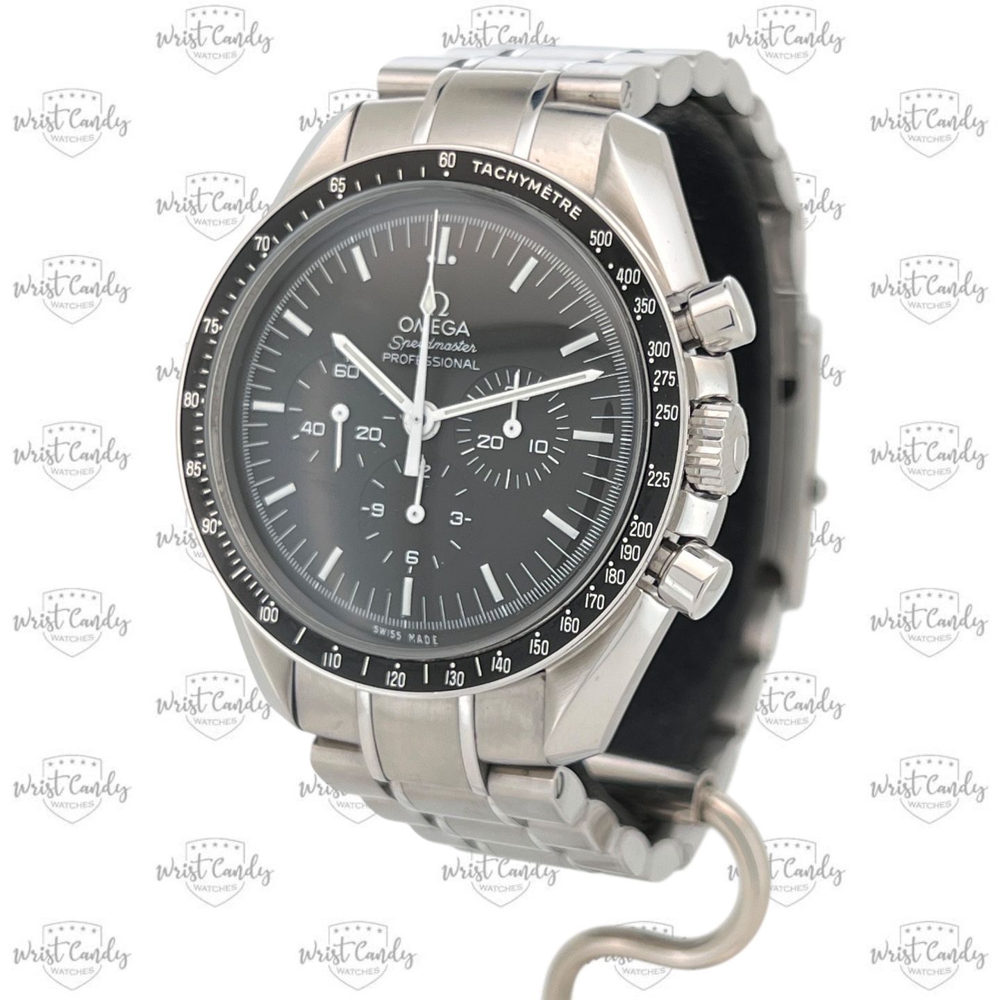 Omega Speedmaster Professional Moonwatch 311.30.42.30.01.005 (Unknown (random serial)) - Black dial 42 mm Steel case (2/8)