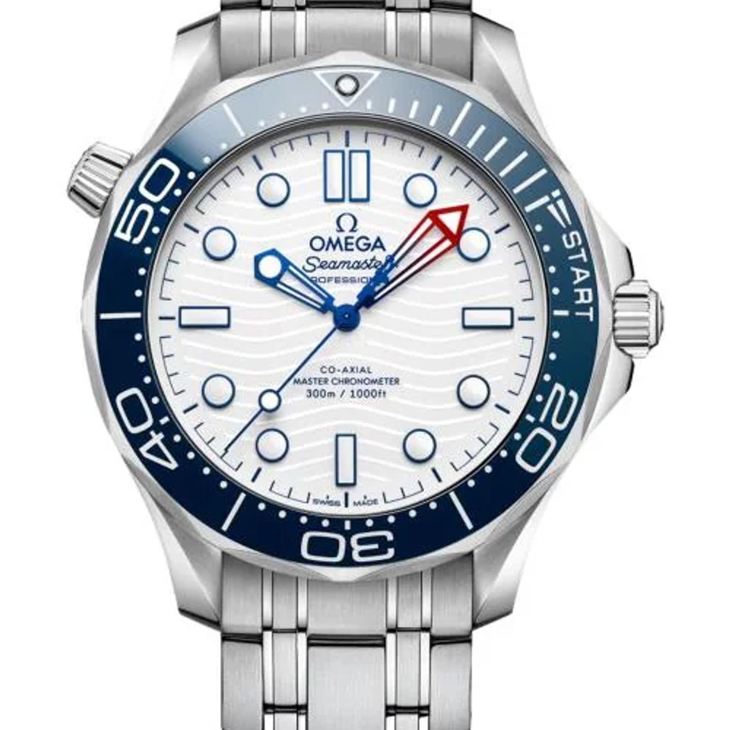 Omega Seamaster Diver 300 M 210.30.42.20.04.002 (2026) - Wit wijzerplaat 42mm Staal (1/1)