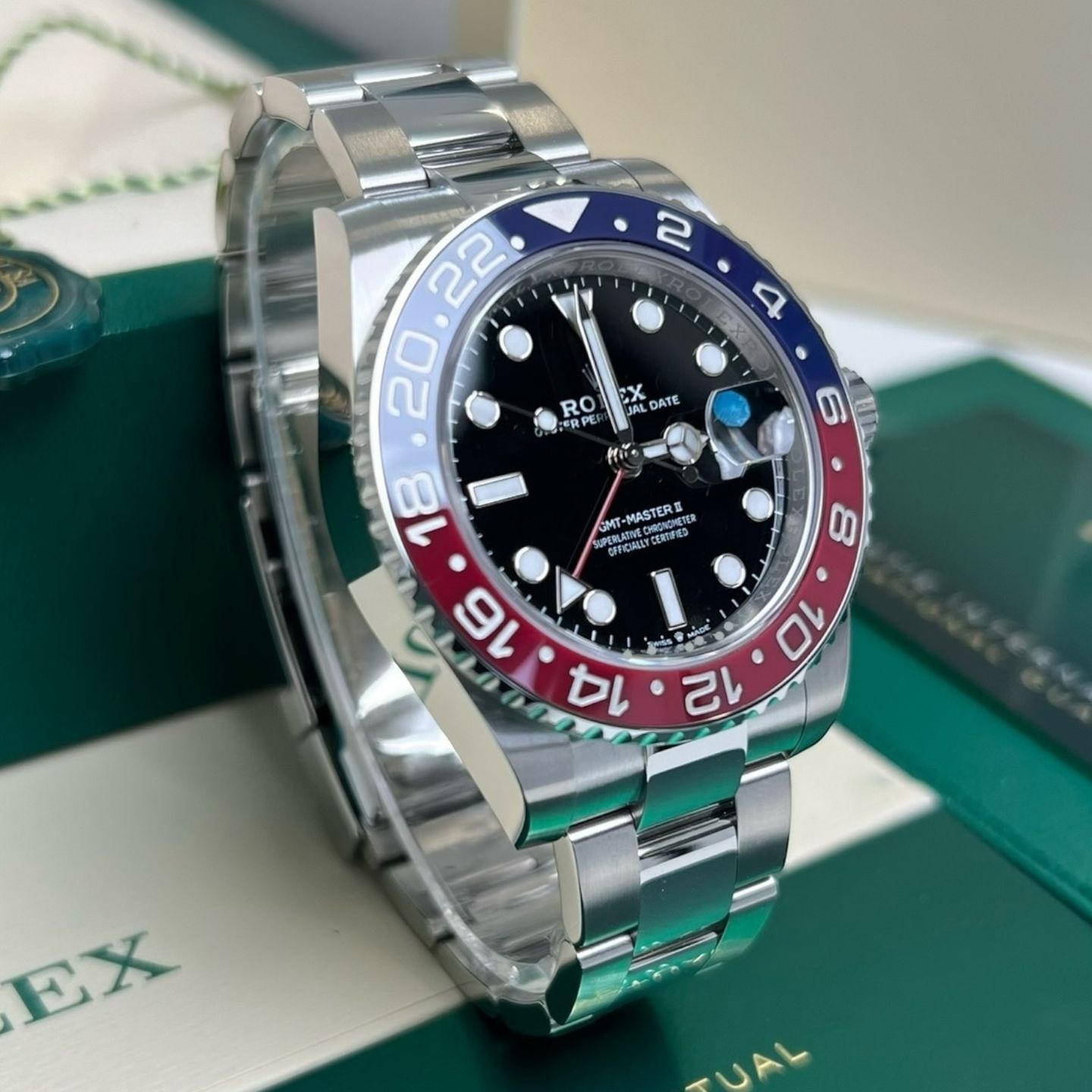 Rolex GMT-Master II 126710BLRO (2024) - Zwart wijzerplaat 40mm Staal (3/5)