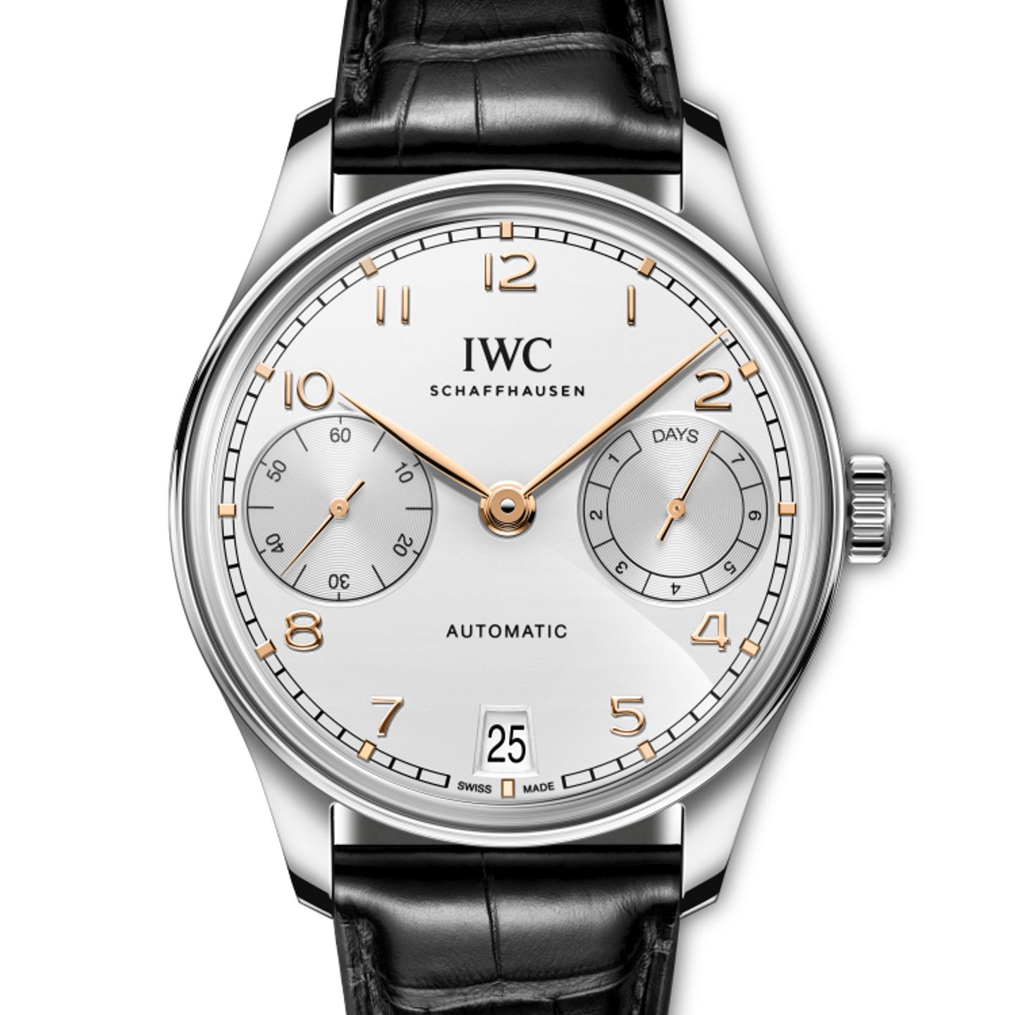 IWC Portuguese Automatic IW501701 (2024) - Silver dial 42 mm Steel case (1/1)