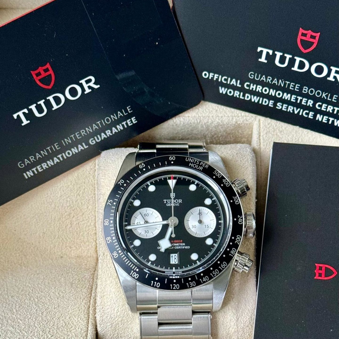 Tudor Black Bay Chrono 79360N (2022) - Black dial 41 mm Steel case (7/7)