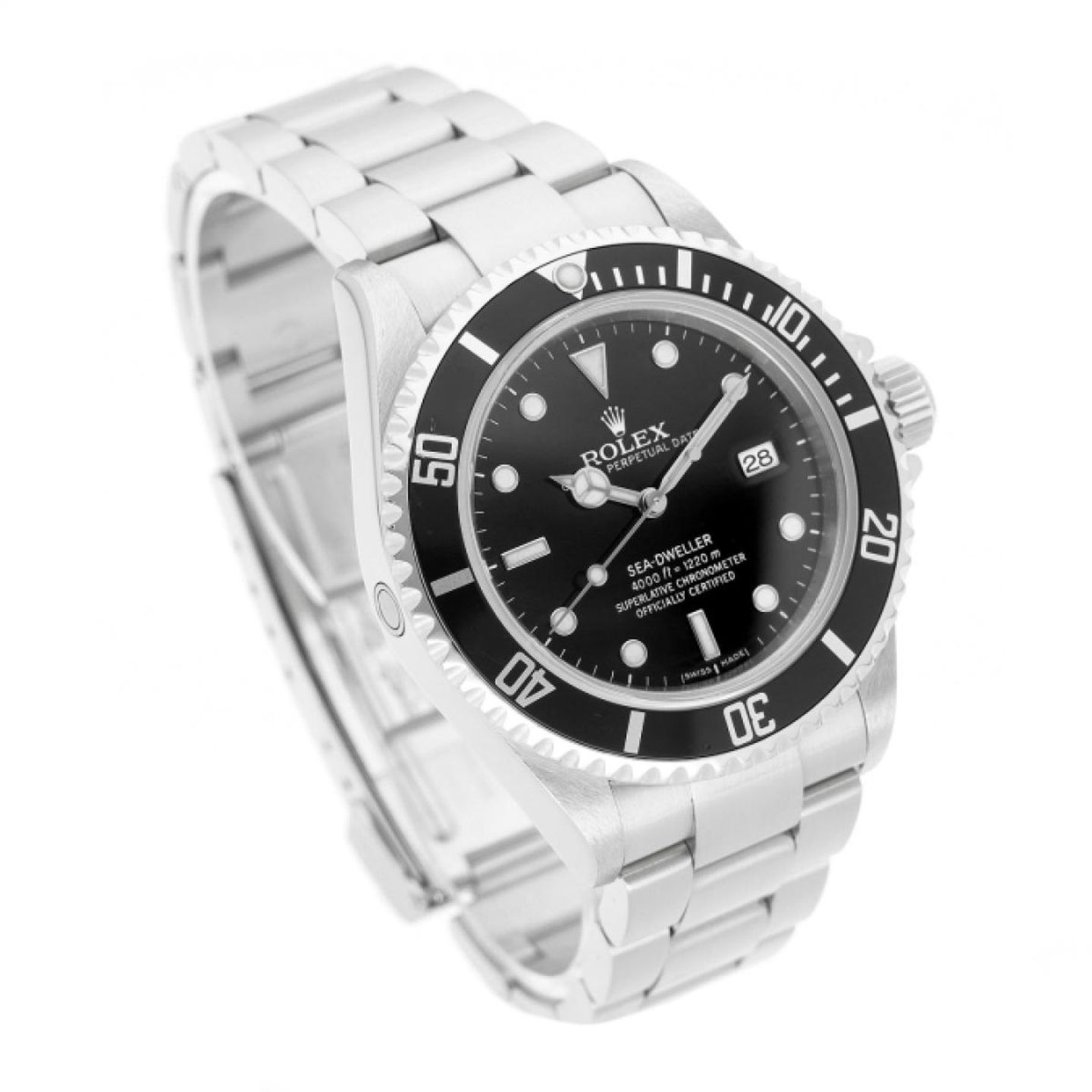 Rolex Sea-Dweller 16600T (2007) - Black dial 40 mm Steel case (3/5)