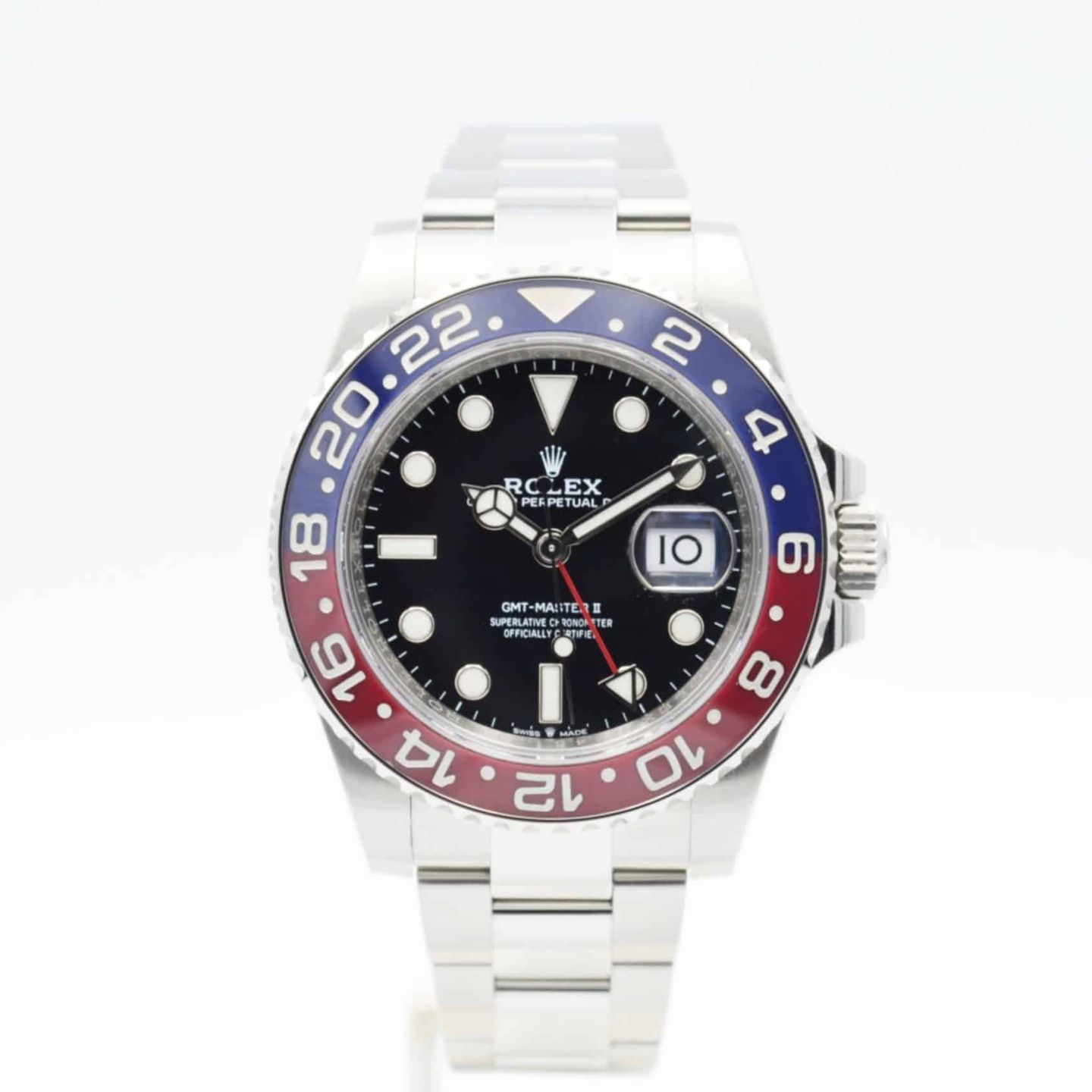 Rolex GMT-Master II 126710BLRO (2022) - Zwart wijzerplaat 40mm Staal (1/7)