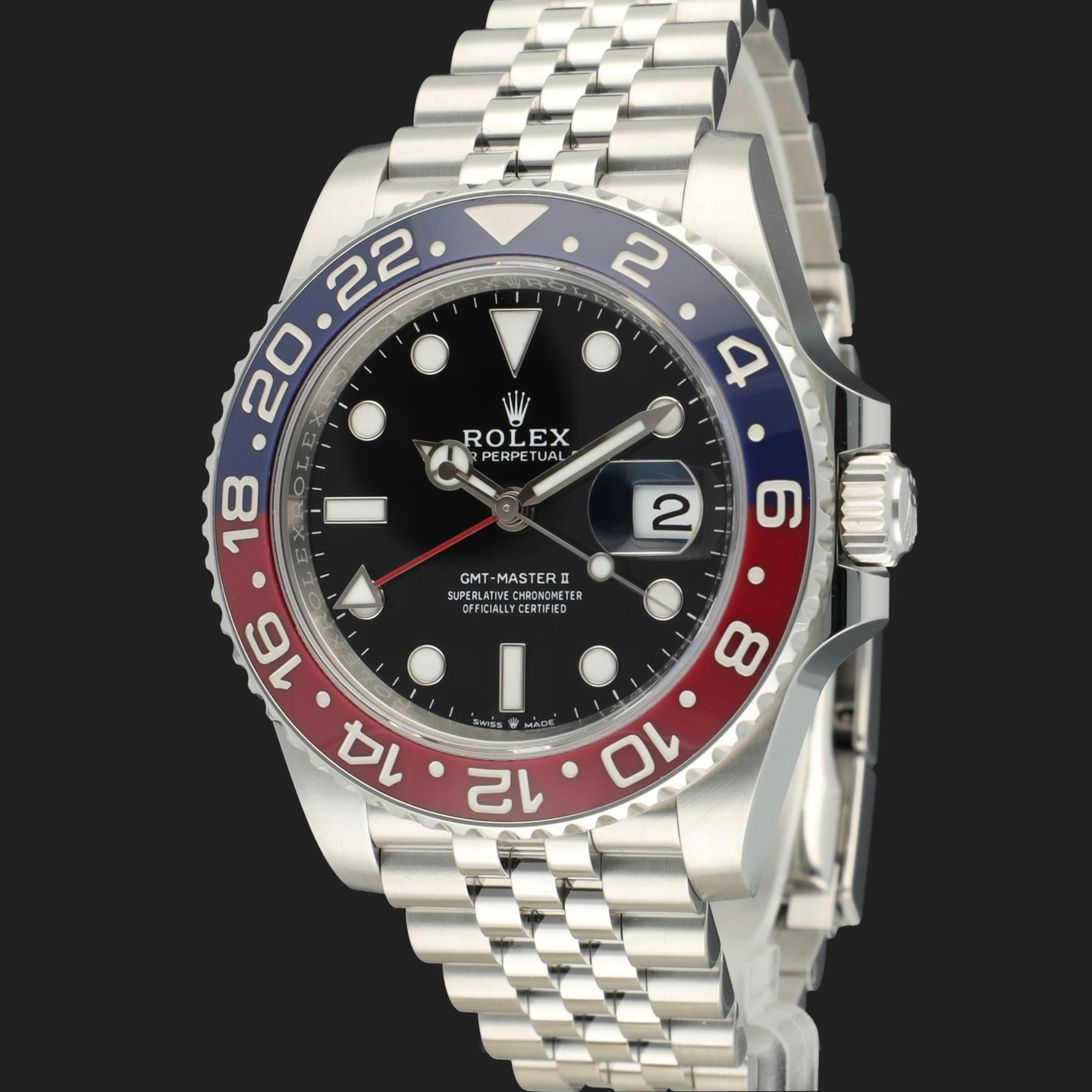 Rolex GMT-Master II 126710BLRO (2024) - Black dial 40 mm Steel case (1/8)