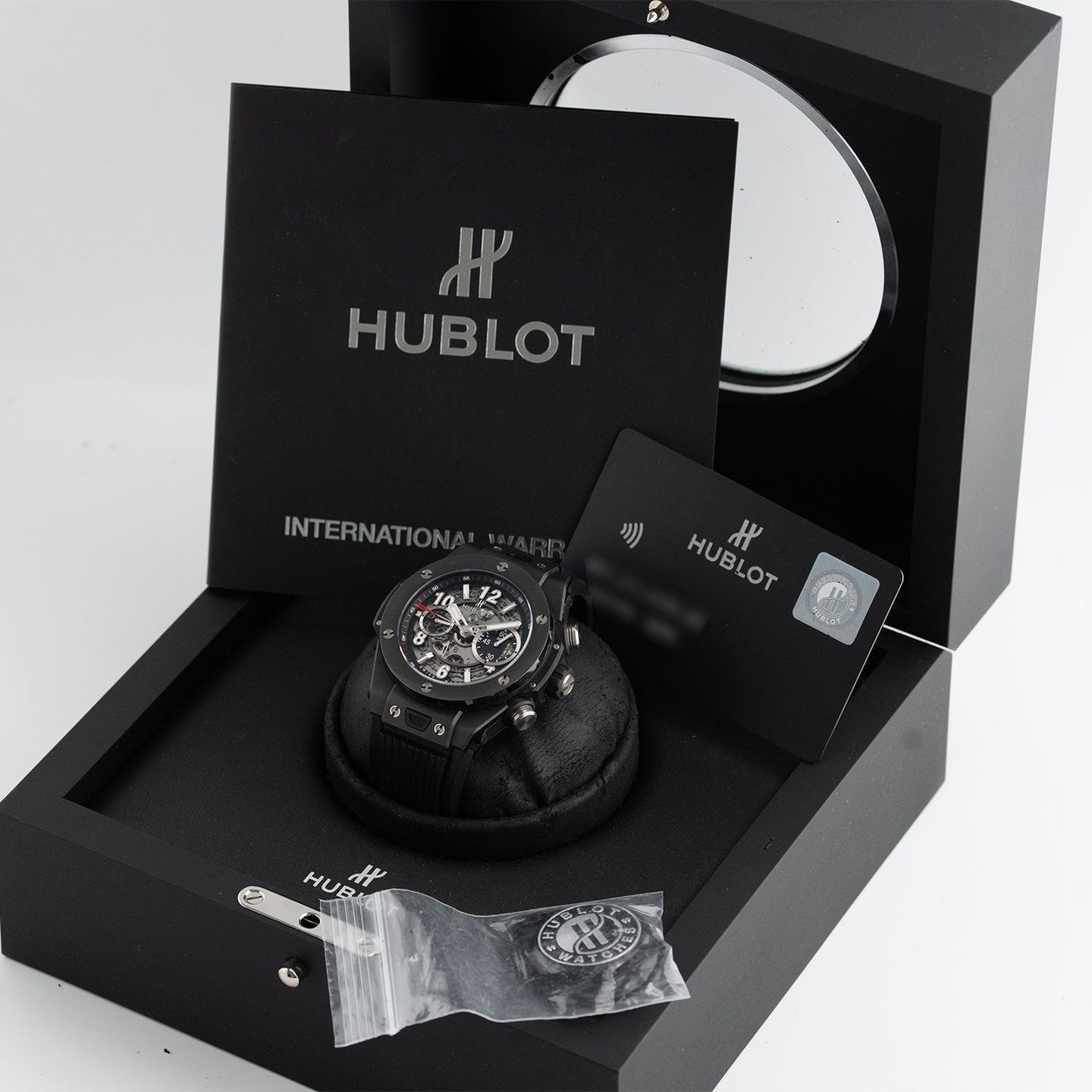 Hublot Big Bang Unico 411.CI.1170.RX (2018) - Transparent dial 45 mm Ceramic case (6/6)